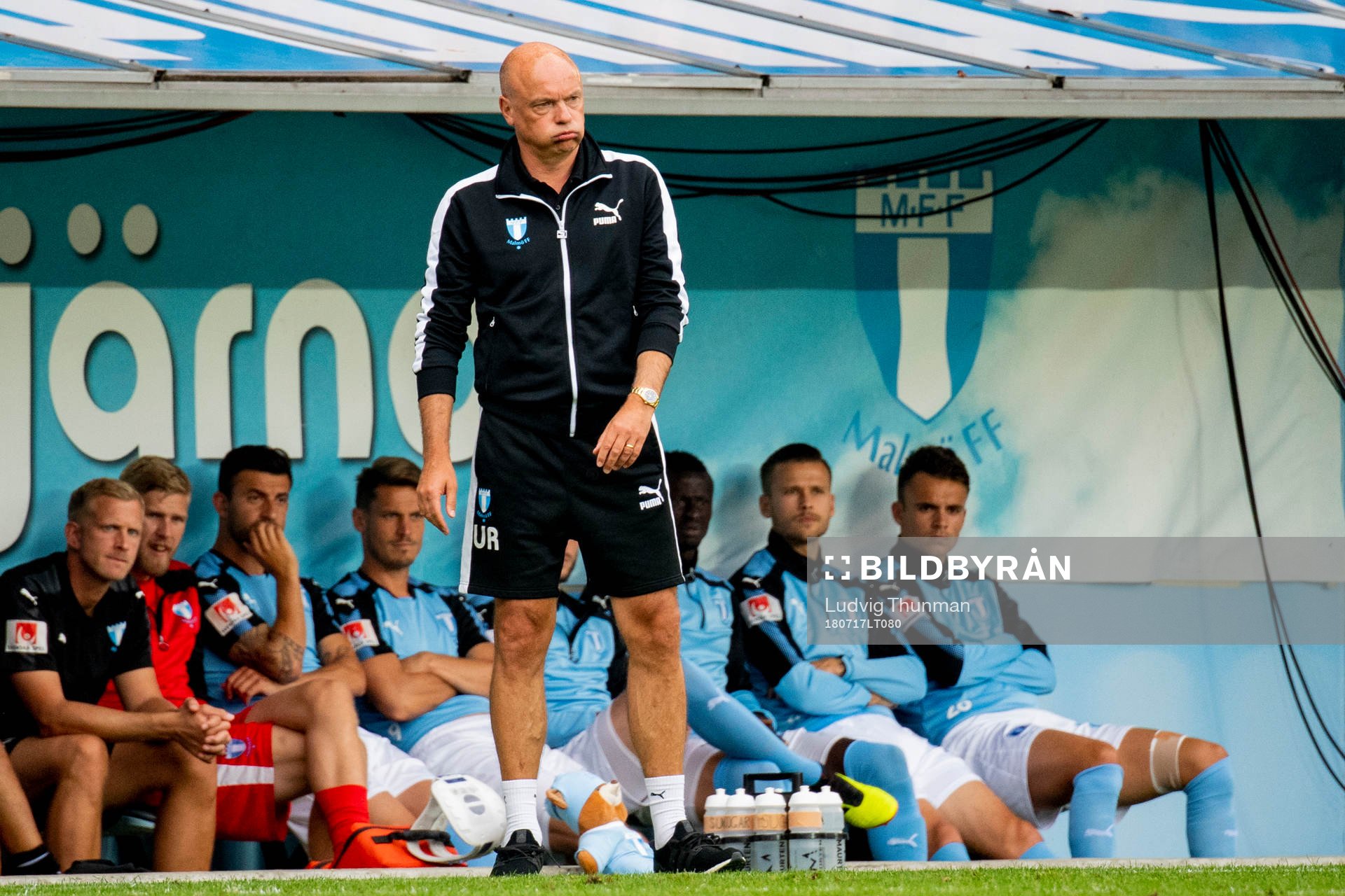 Head coach Uwe Rösler of Malmö FF