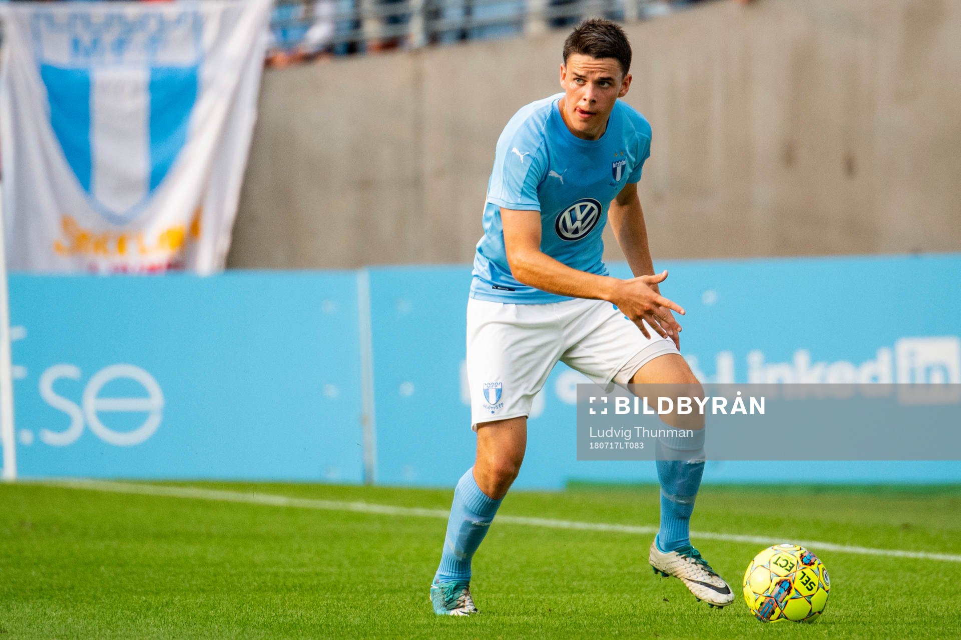 Samuel Adrian of Malmö FF