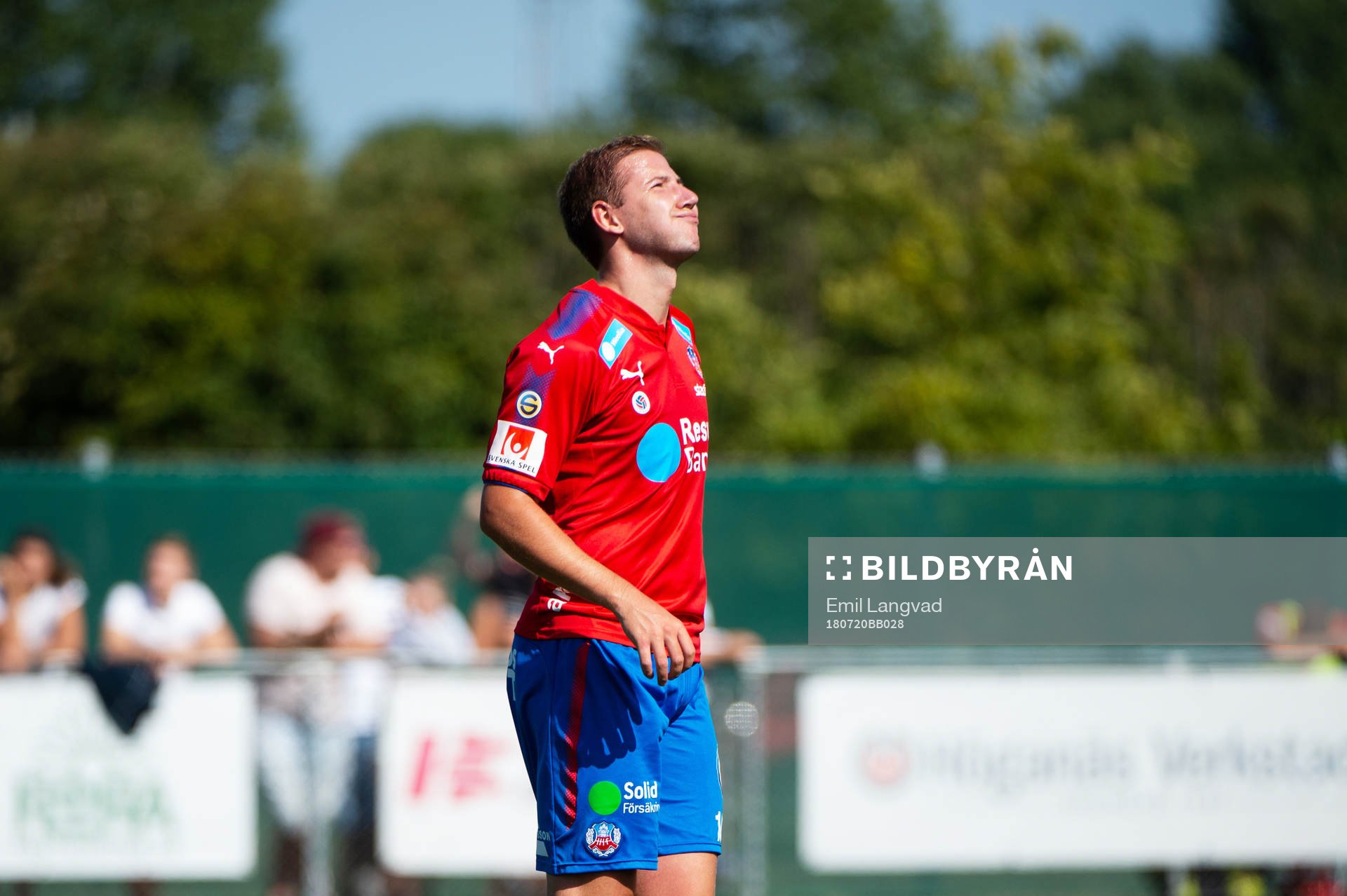 Helsingborgs Darijan Bojanic deppar