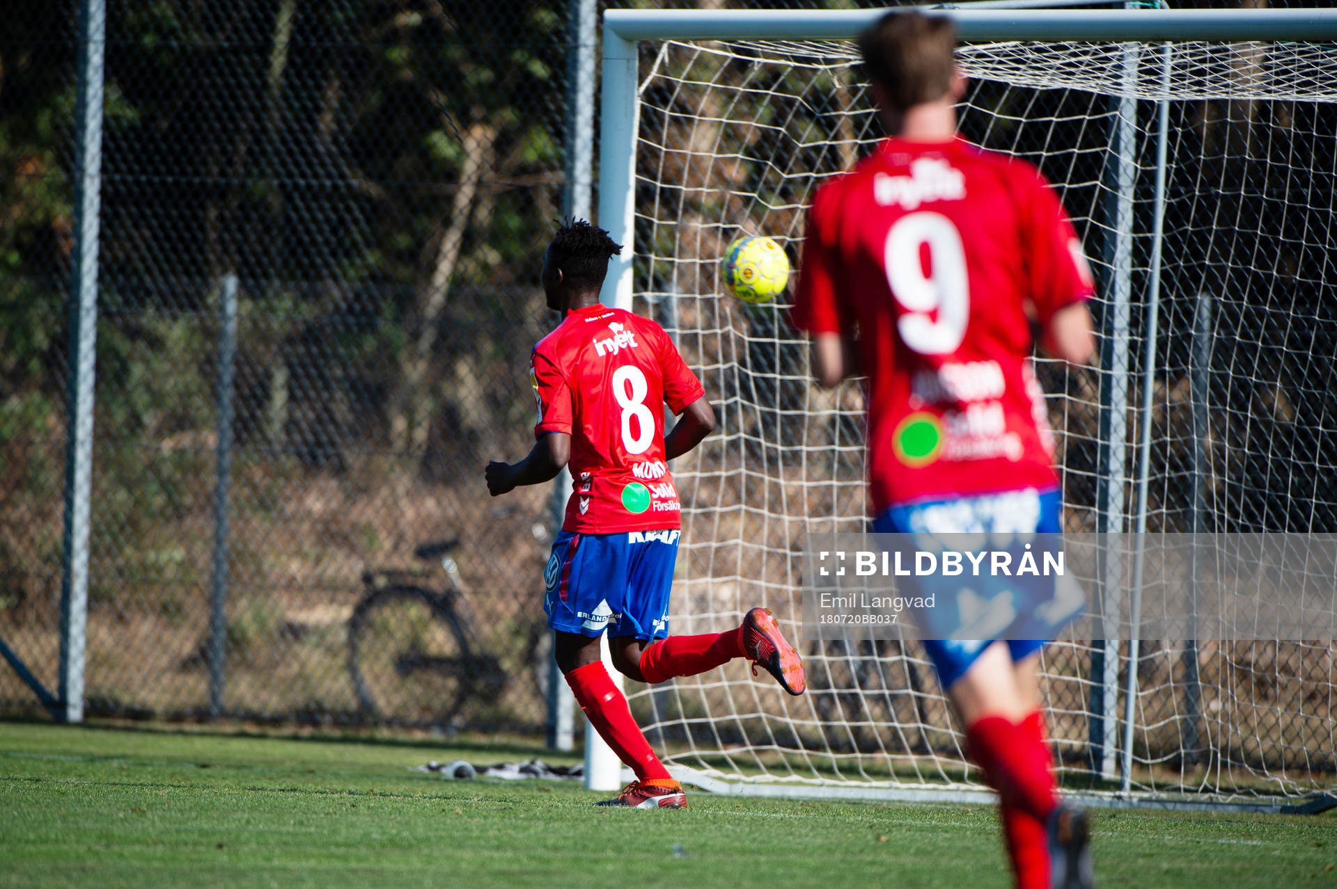Helsingborgs Mamudu Moro gör mål, 2-1