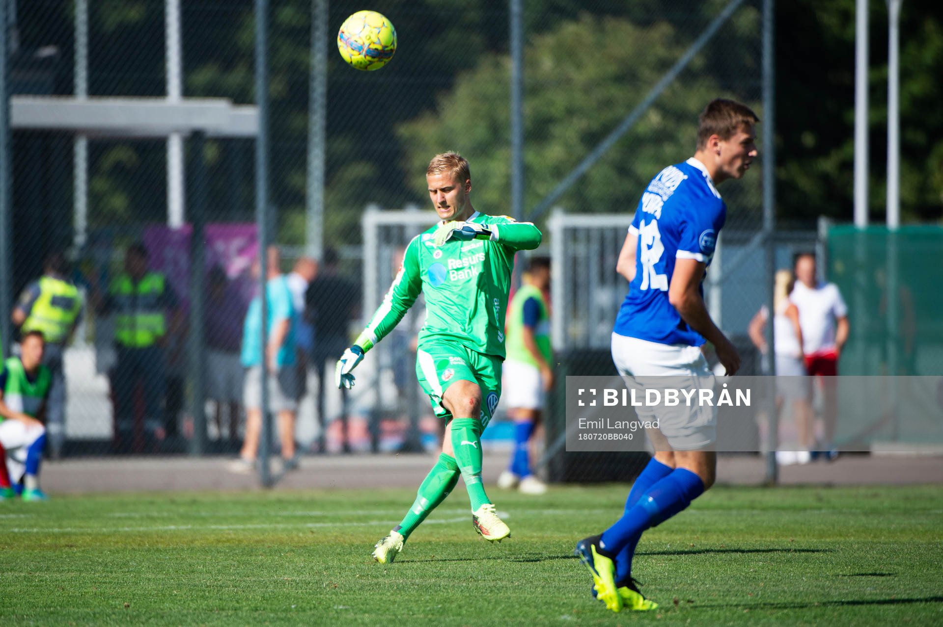 Helsingborgs målvakt Pär Hansson
