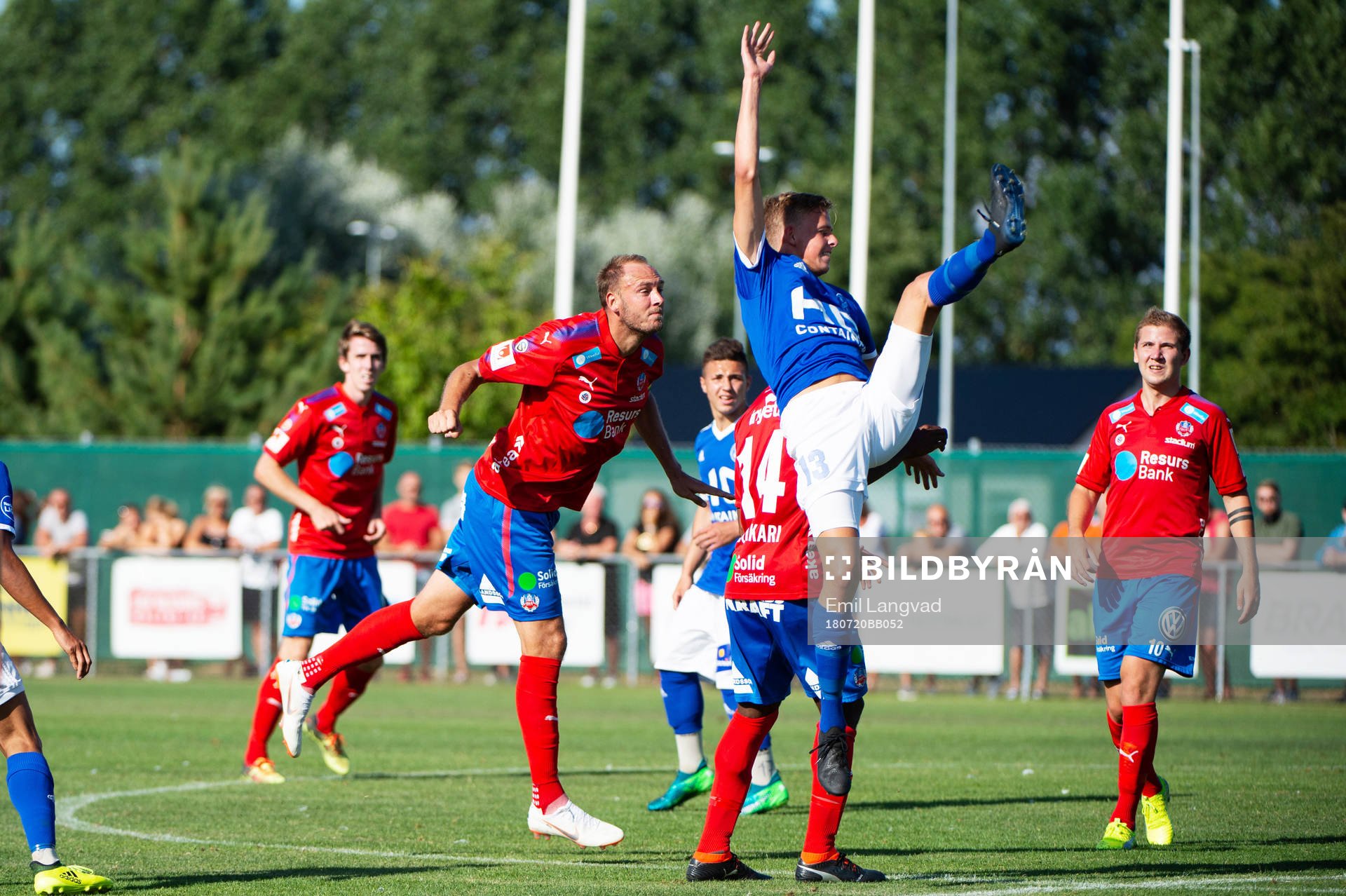Helsingborgs Andreas Granqvist och Fremad Amagers Marco