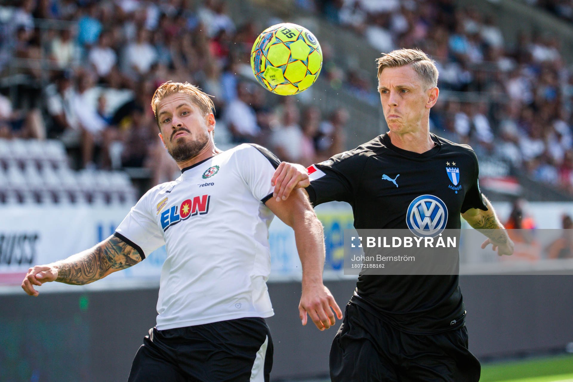 Örebros Daniel Björnkvist och Malmö FFs Sören Rieks