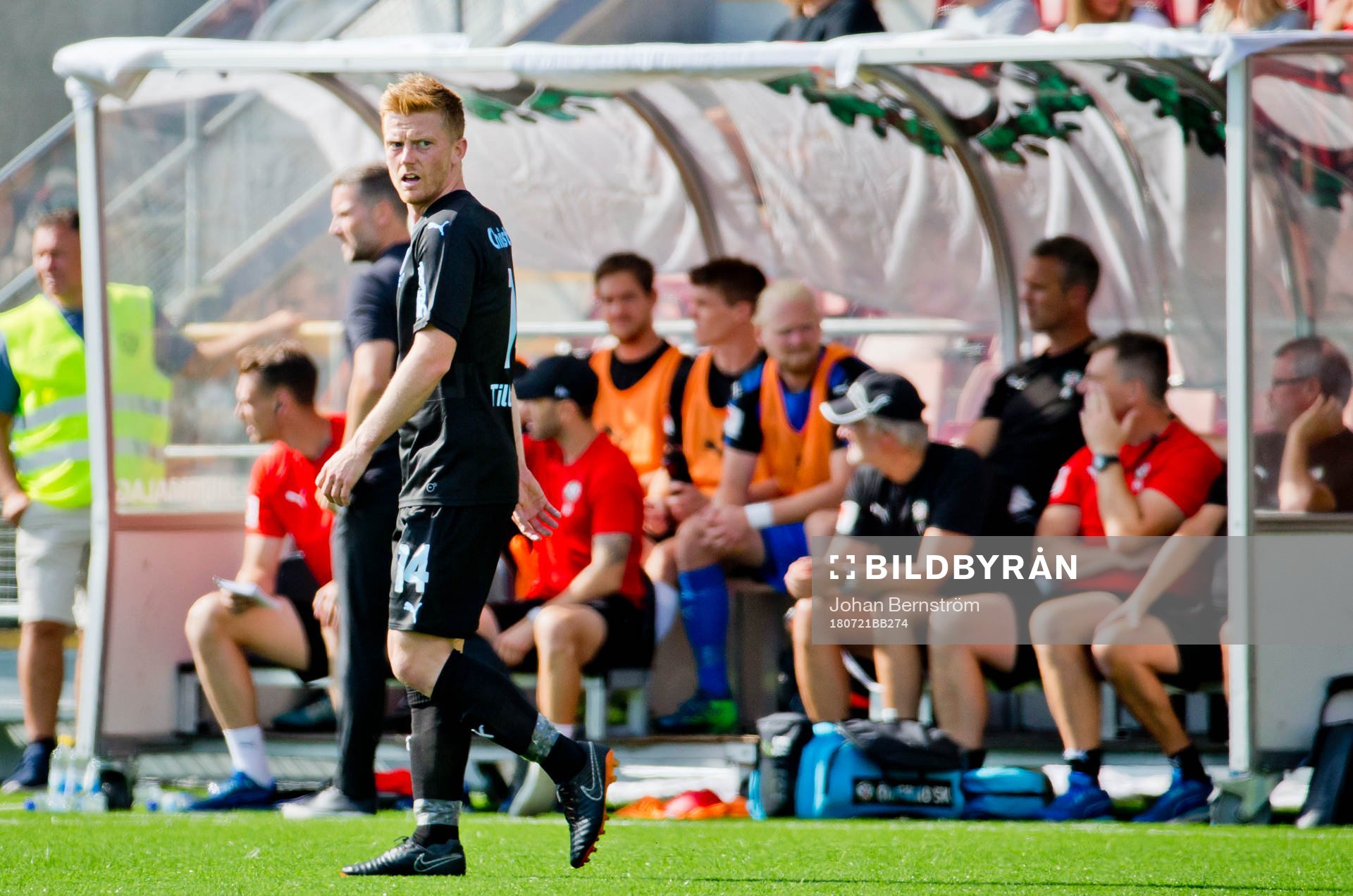 Malmö FFs Anders Christiansen deppar