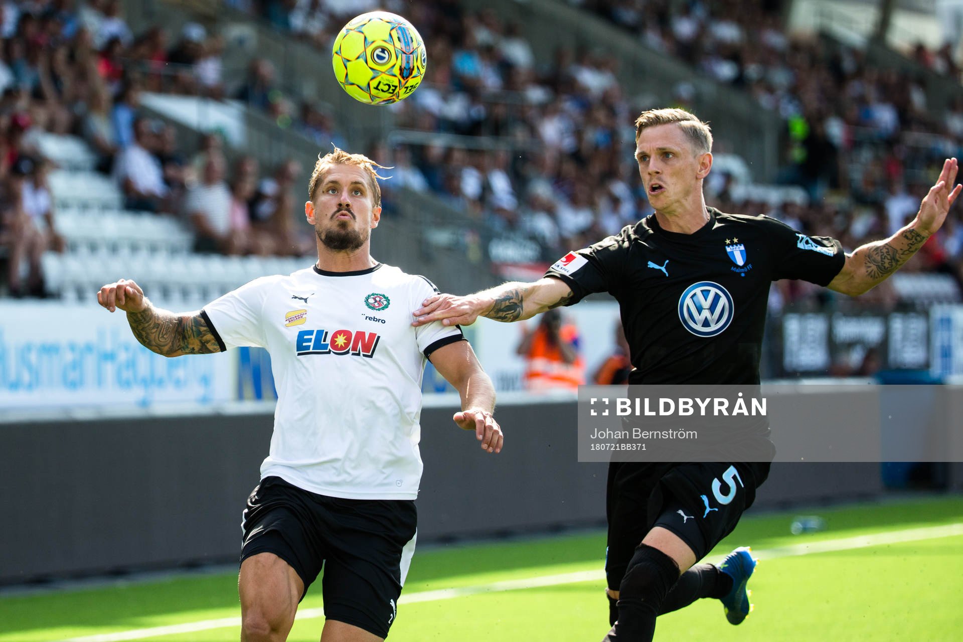 Örebros Daniel Björnkvist och Malmö FFs Sören Rieks