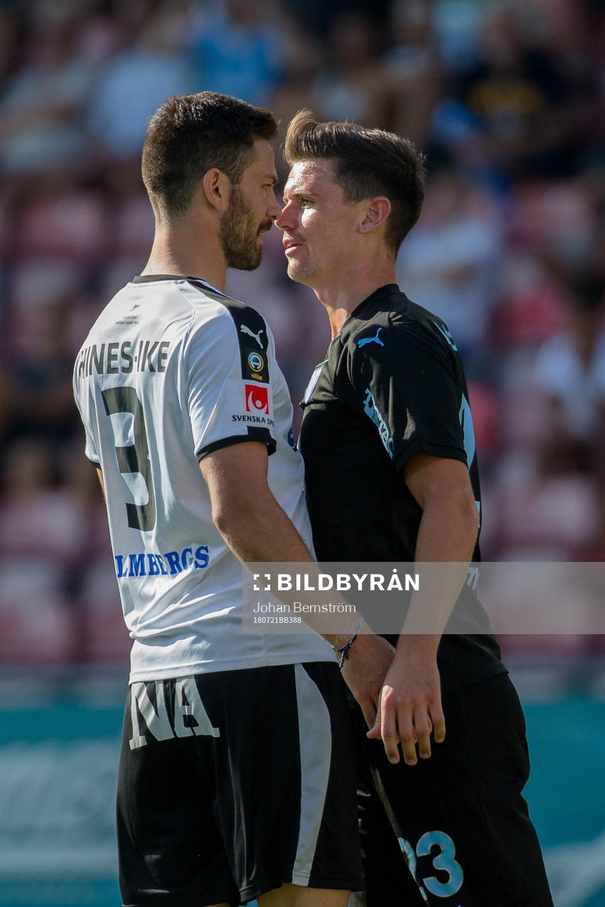Malmö FFs Marcus Antonsson och Brendan Hines-Ike
