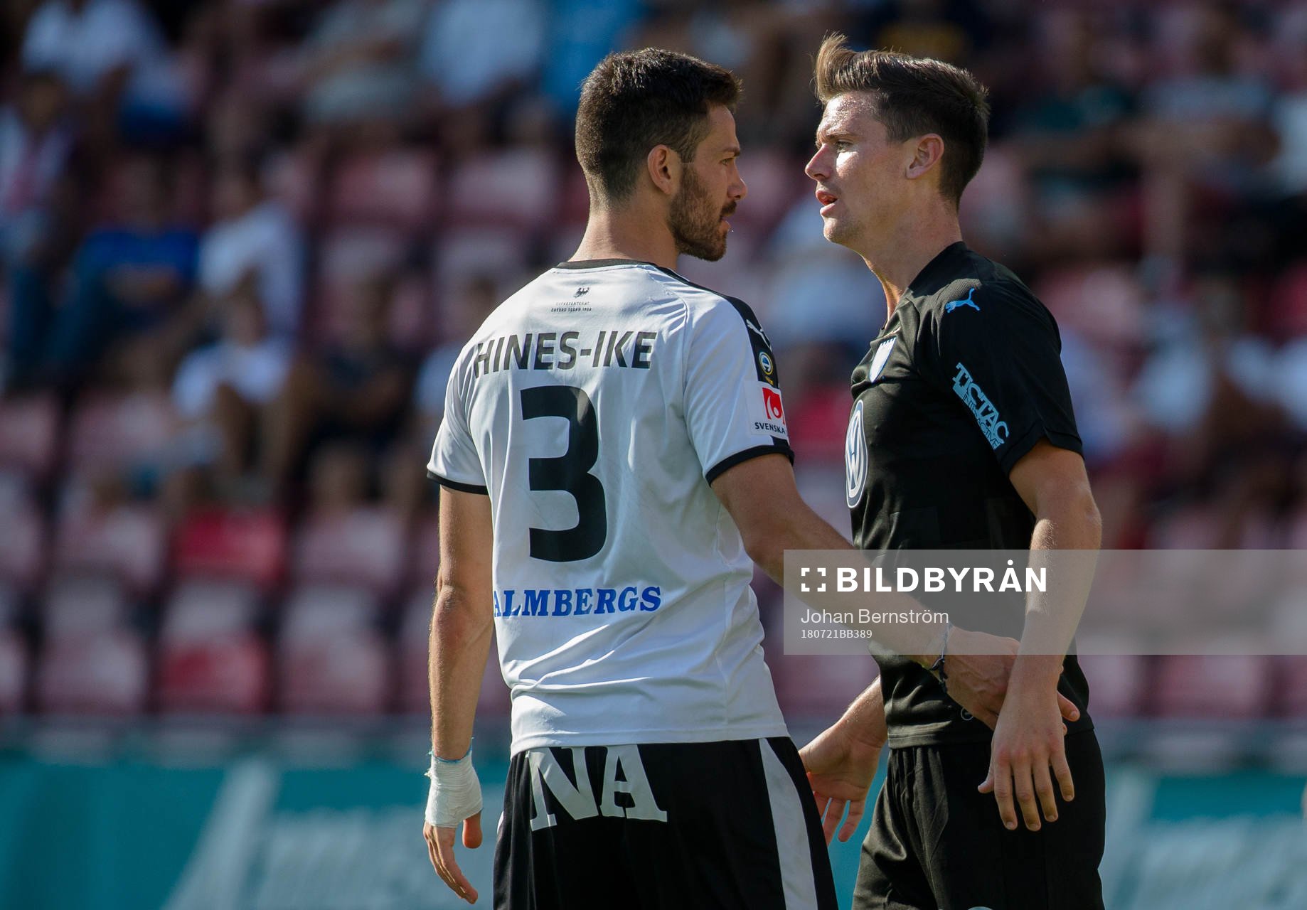 Malmö FFs Marcus Antonsson och Brendan Hines-Ike