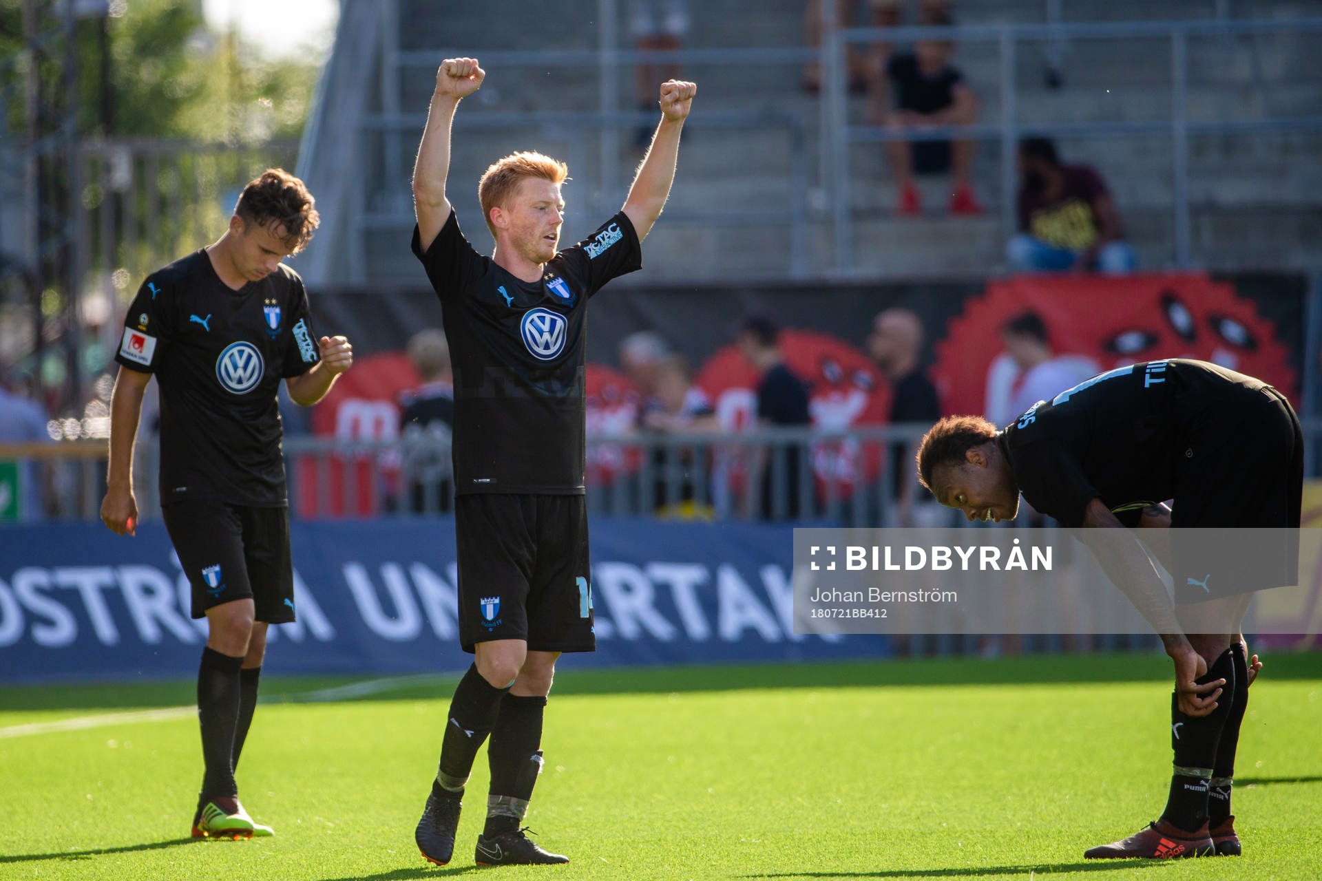 Malmö FFs sAnders Christiansen jublar