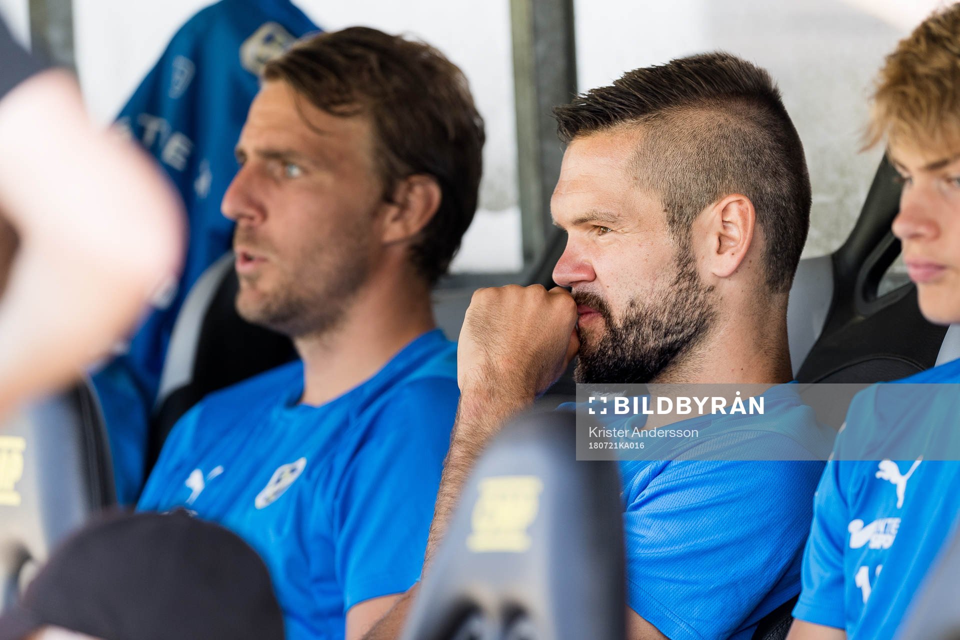 Halmstads Ivo Pekalski på bänken