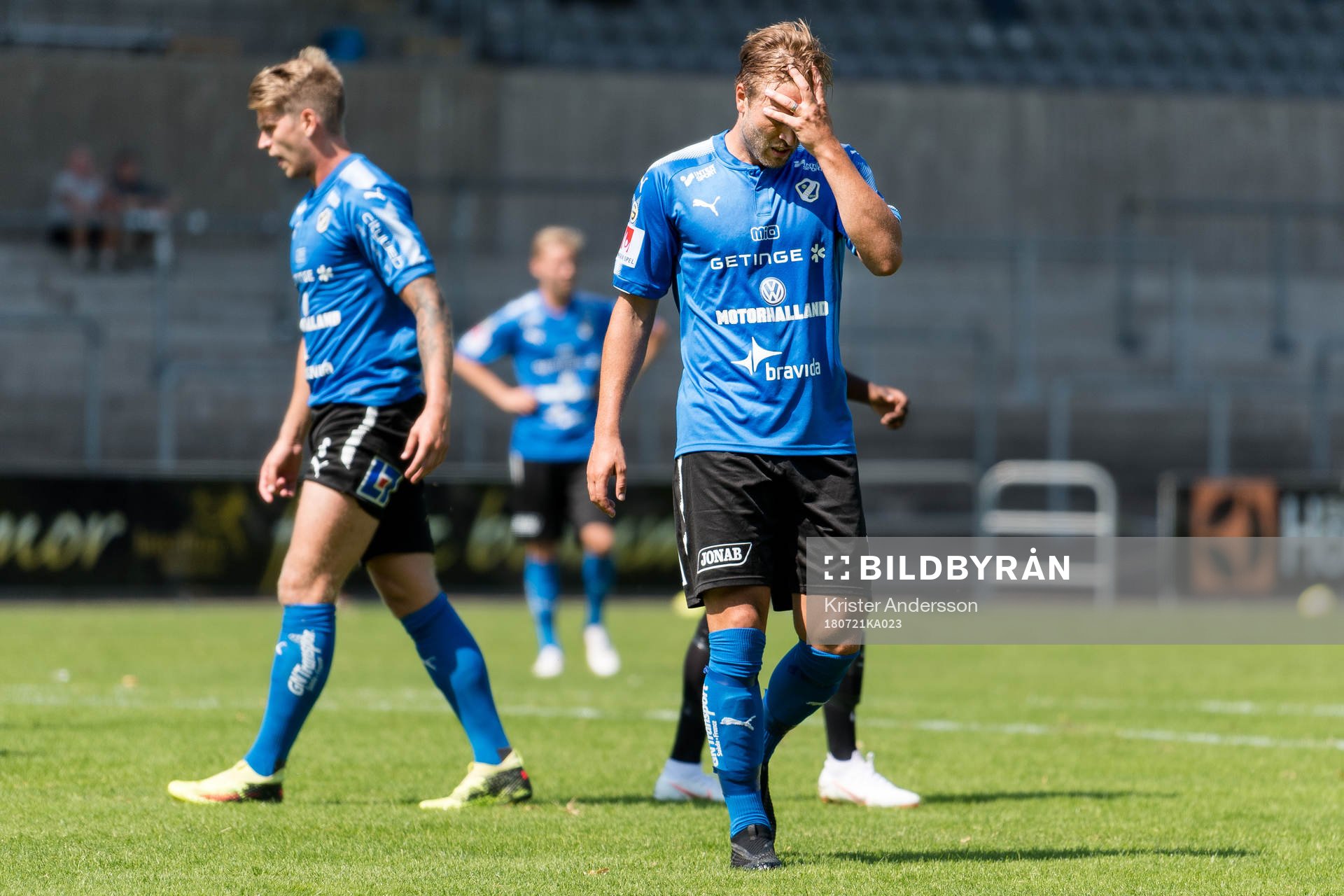 Halmstads Jesper Westerberg deppar