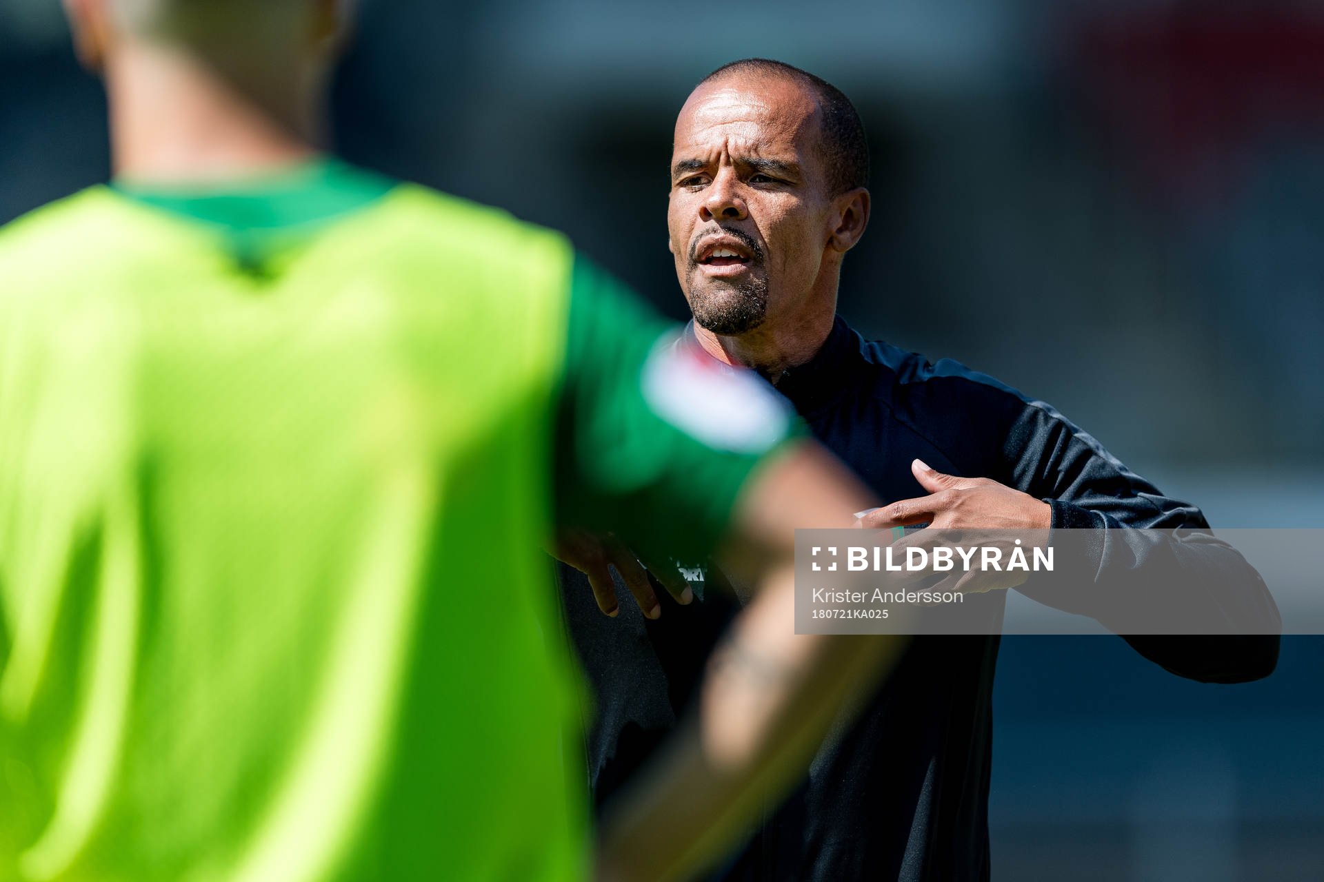 Varbergs assisterande tränare Paul Olausson