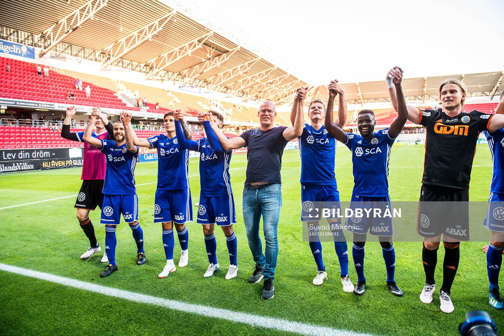 Sundsvallspelarna jublar