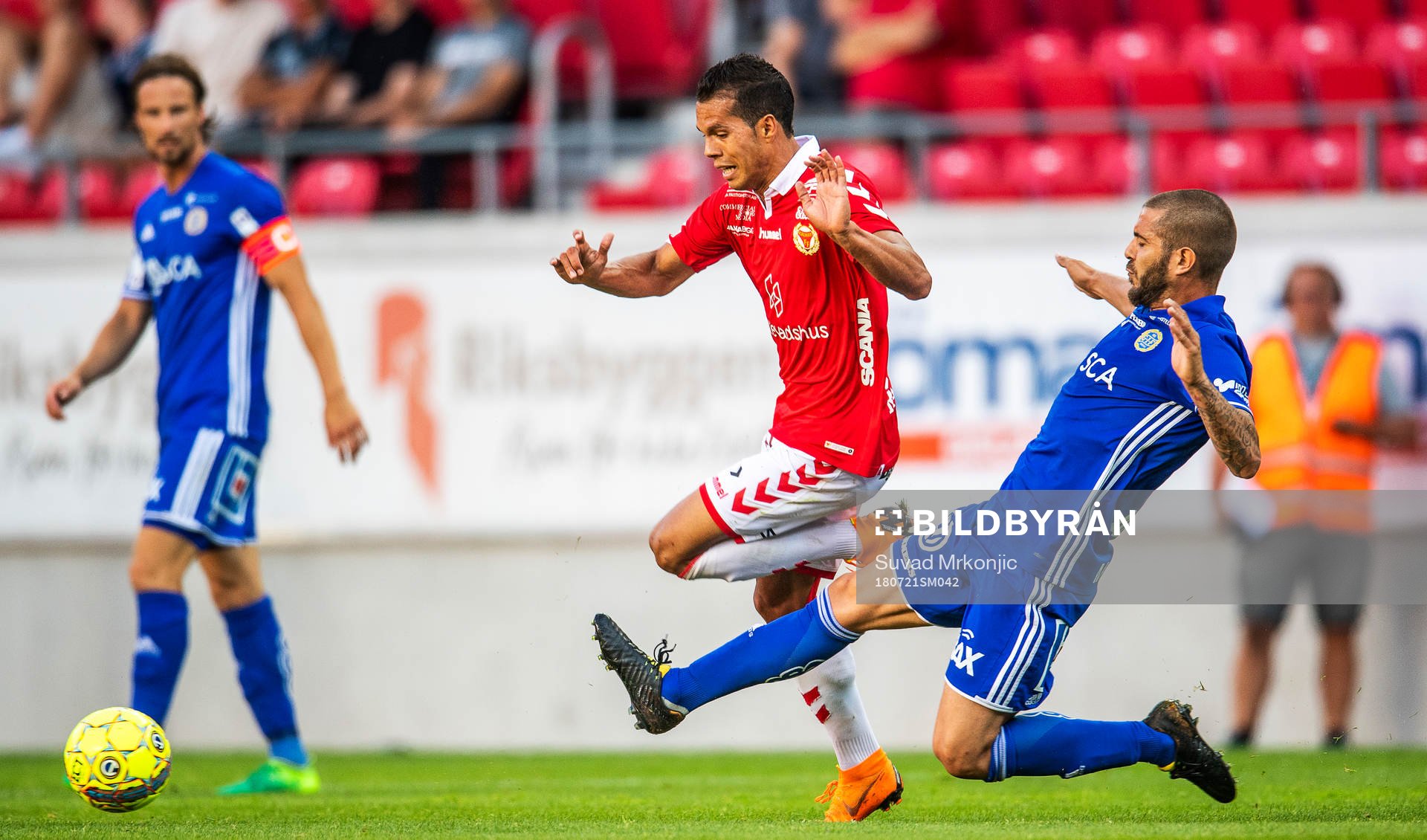 Kalmars Hiago Ramiro och Sundsvalls Juan Jose Ciercoles