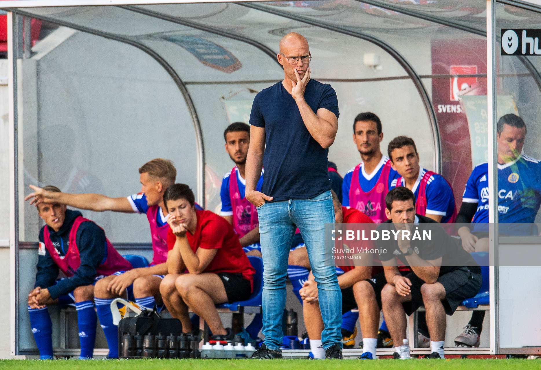 Sundsvalls tränare Joel Cedergren
