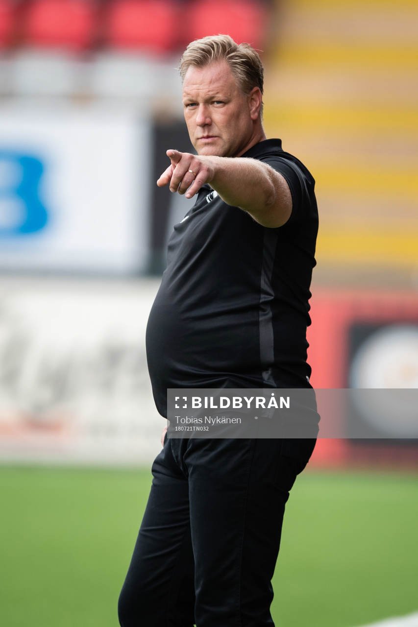 Trelleborgs tränare Patrick Winqvist