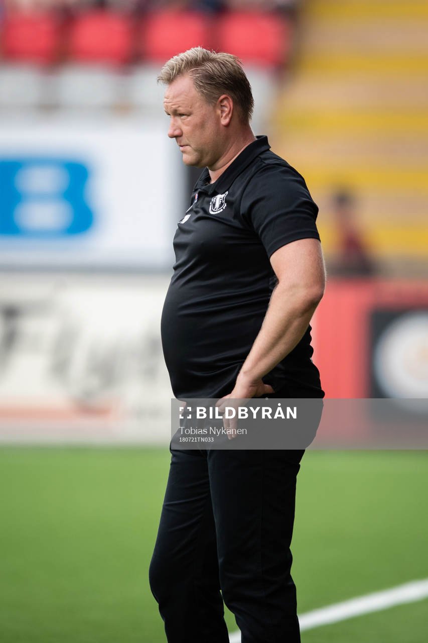 Trelleborgs tränare Patrick Winqvist