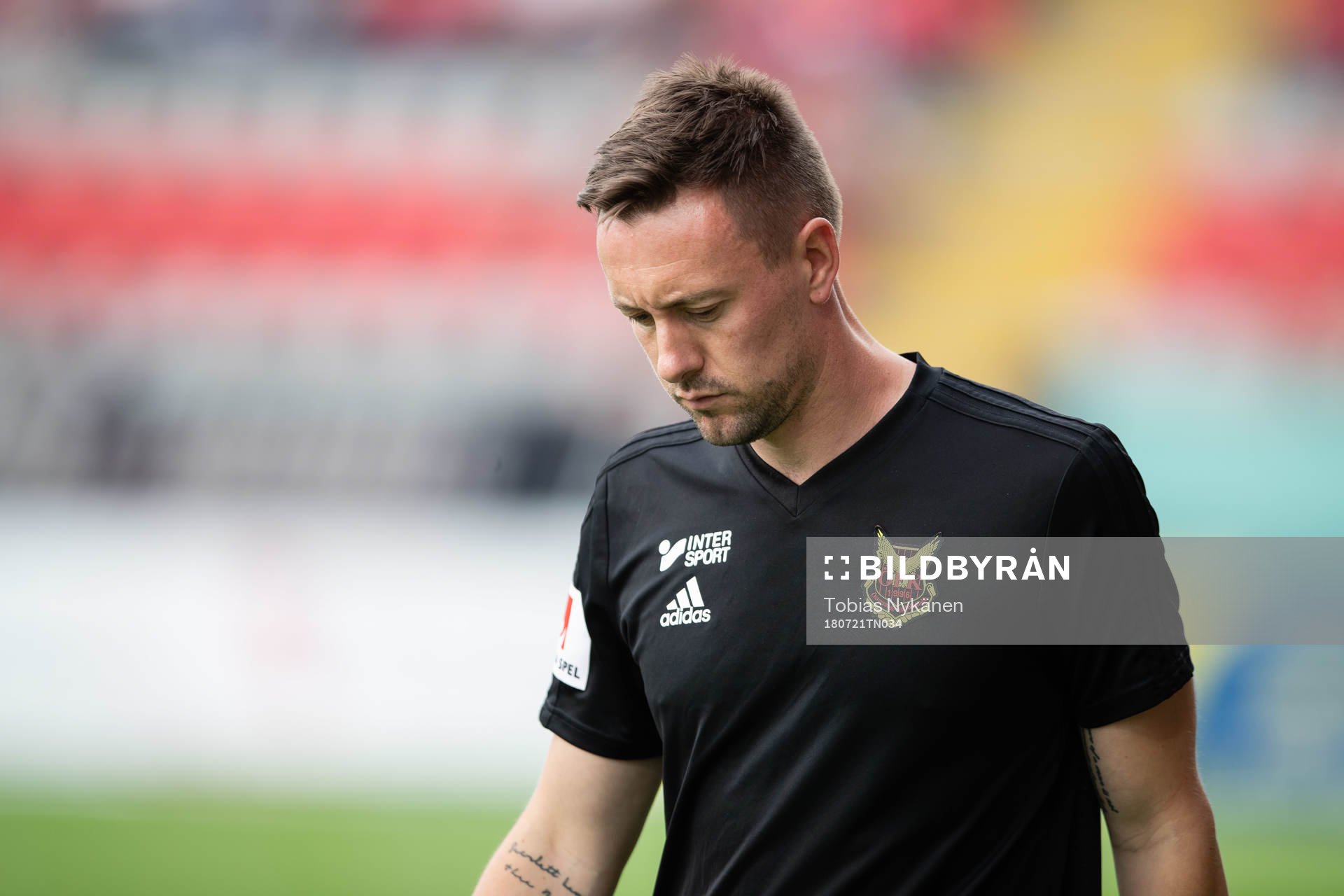 Östersunds tränare Ian Burchnall