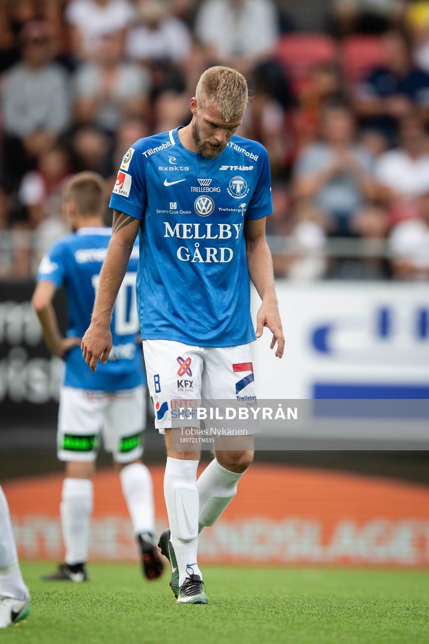 Trelleborgs Robin Nilsson deppar