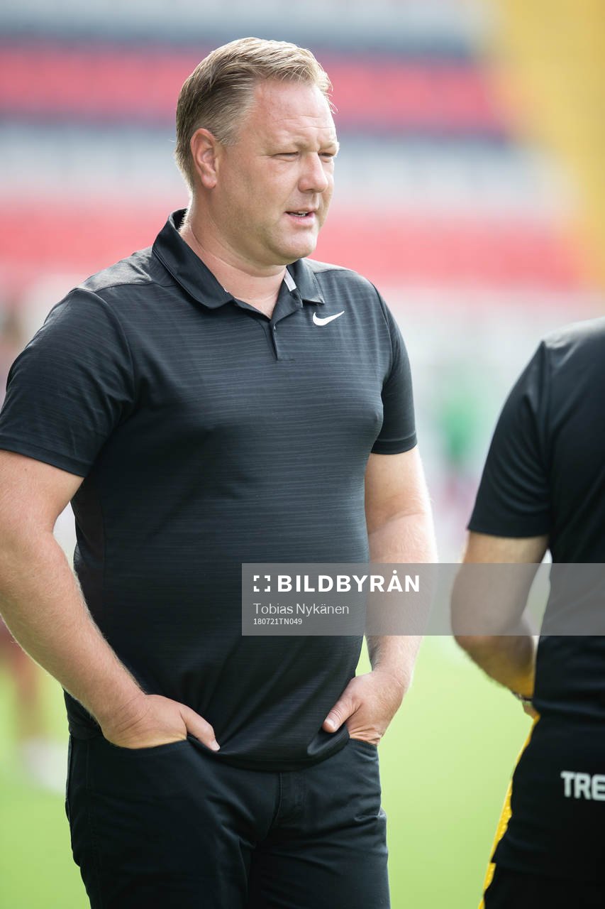 Trelleborgs tränare Patrick Winqvist