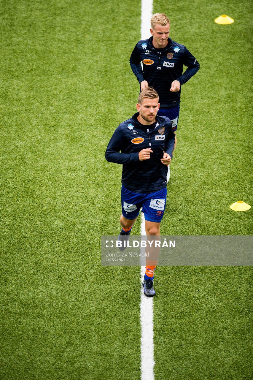 Oddbjørn Lie and Torbjørn Agdestein of Aalesund