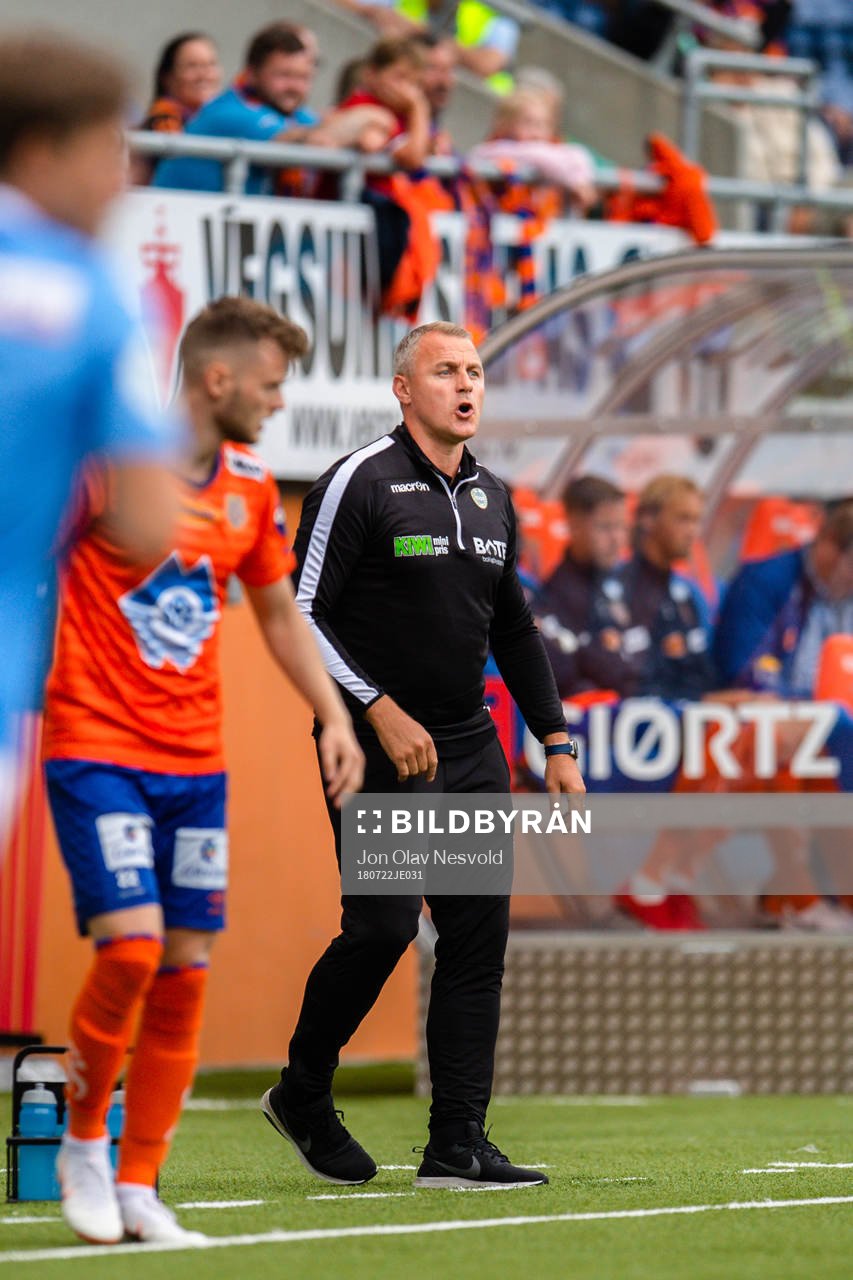 Bengt Sæternes, head coach of Sandnes Ulf