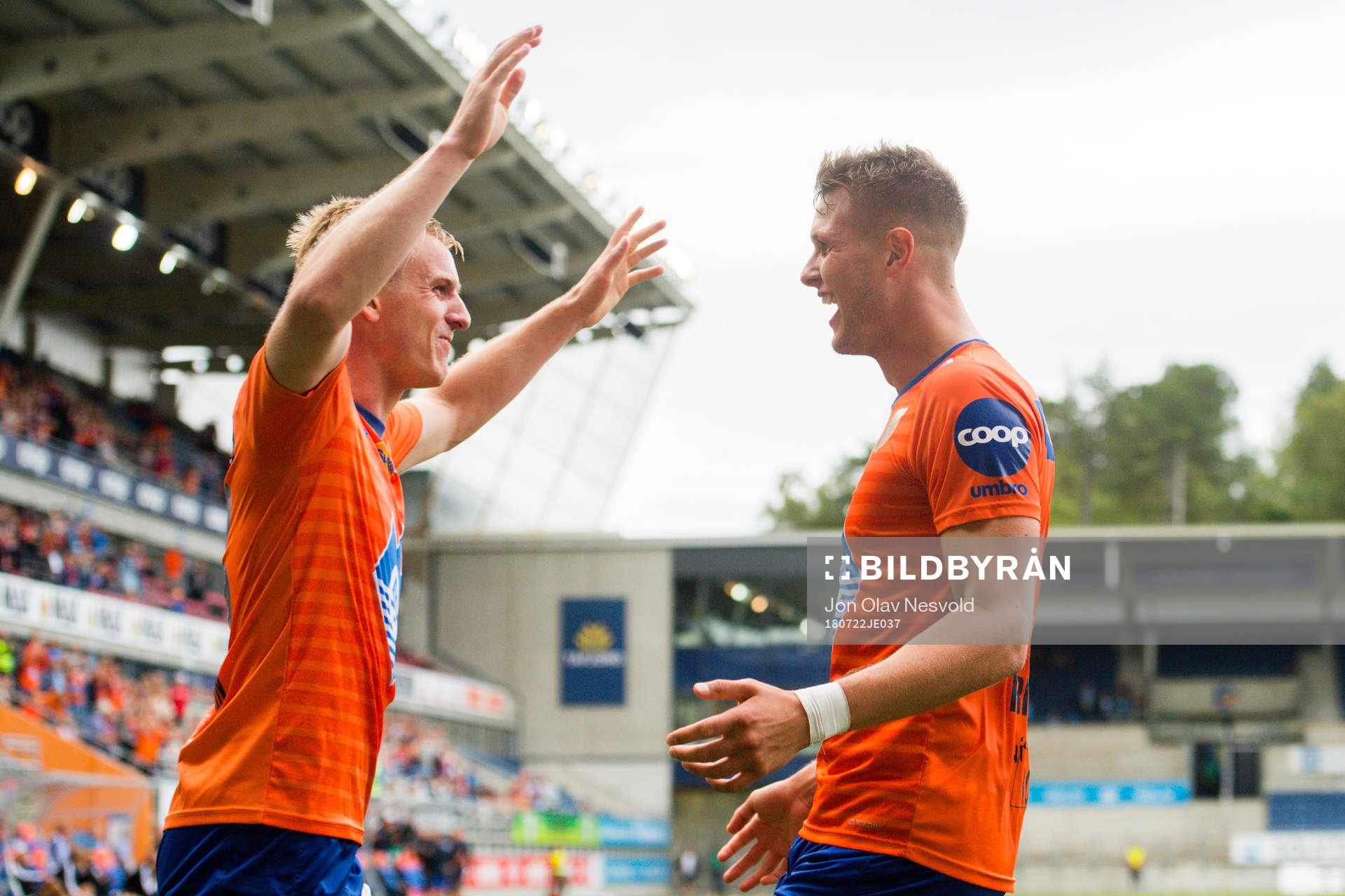 Torbjørn Agdestein and Hólmbert Fridjónsson of Aalesund