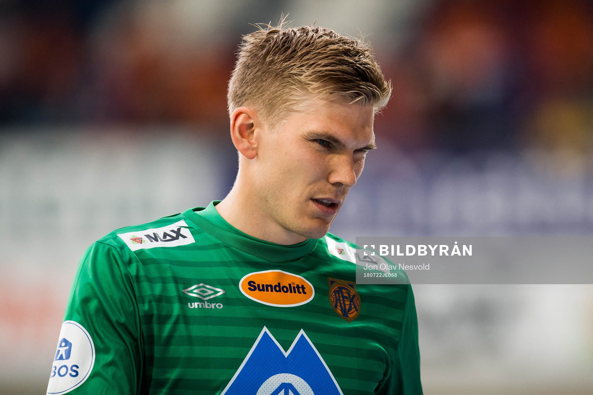 Goalkeeper Andreas Lie of Aalesund
