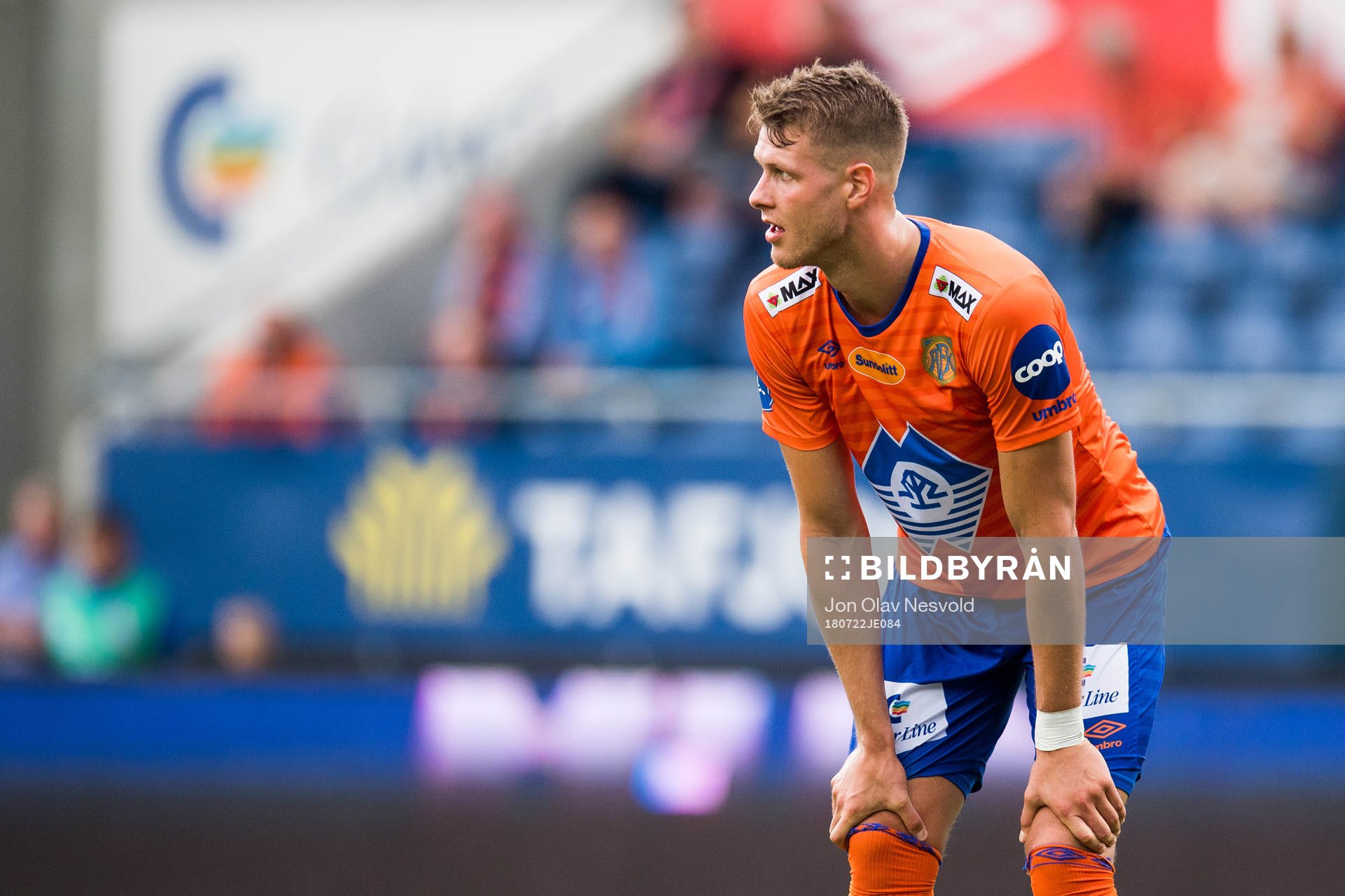 Hólmbert Fridjónsson of Aalesund looks dejected