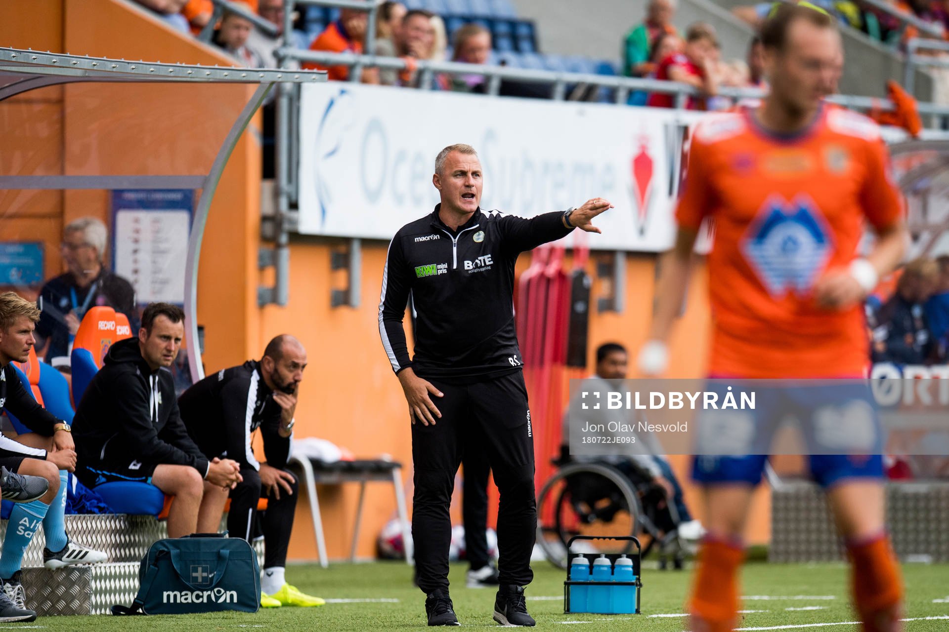 Bengt Sæternes, head coach of Sandnes Ulf
