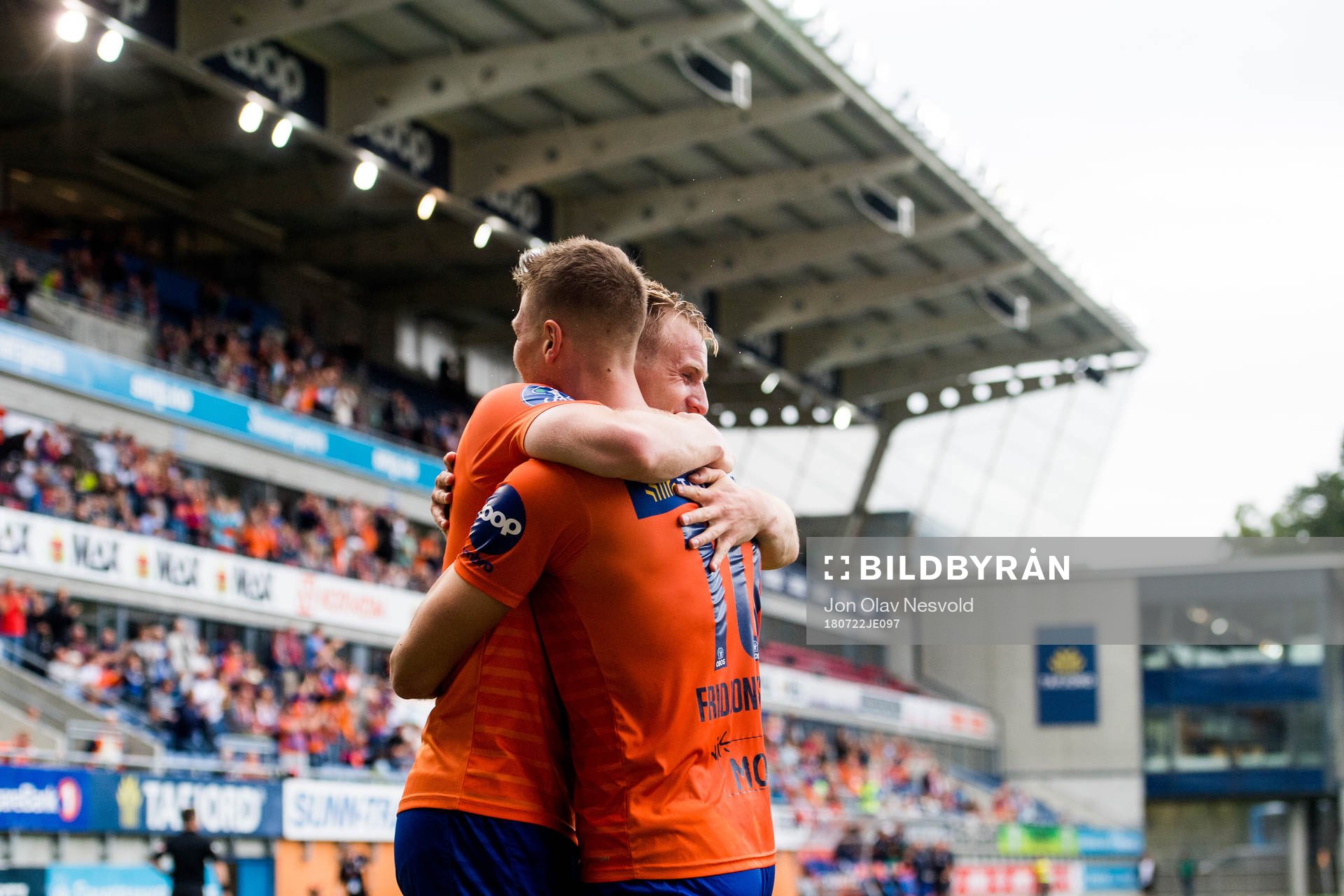 Torbjørn Agdestein and Hólmbert Fridjónsson of Aalesund