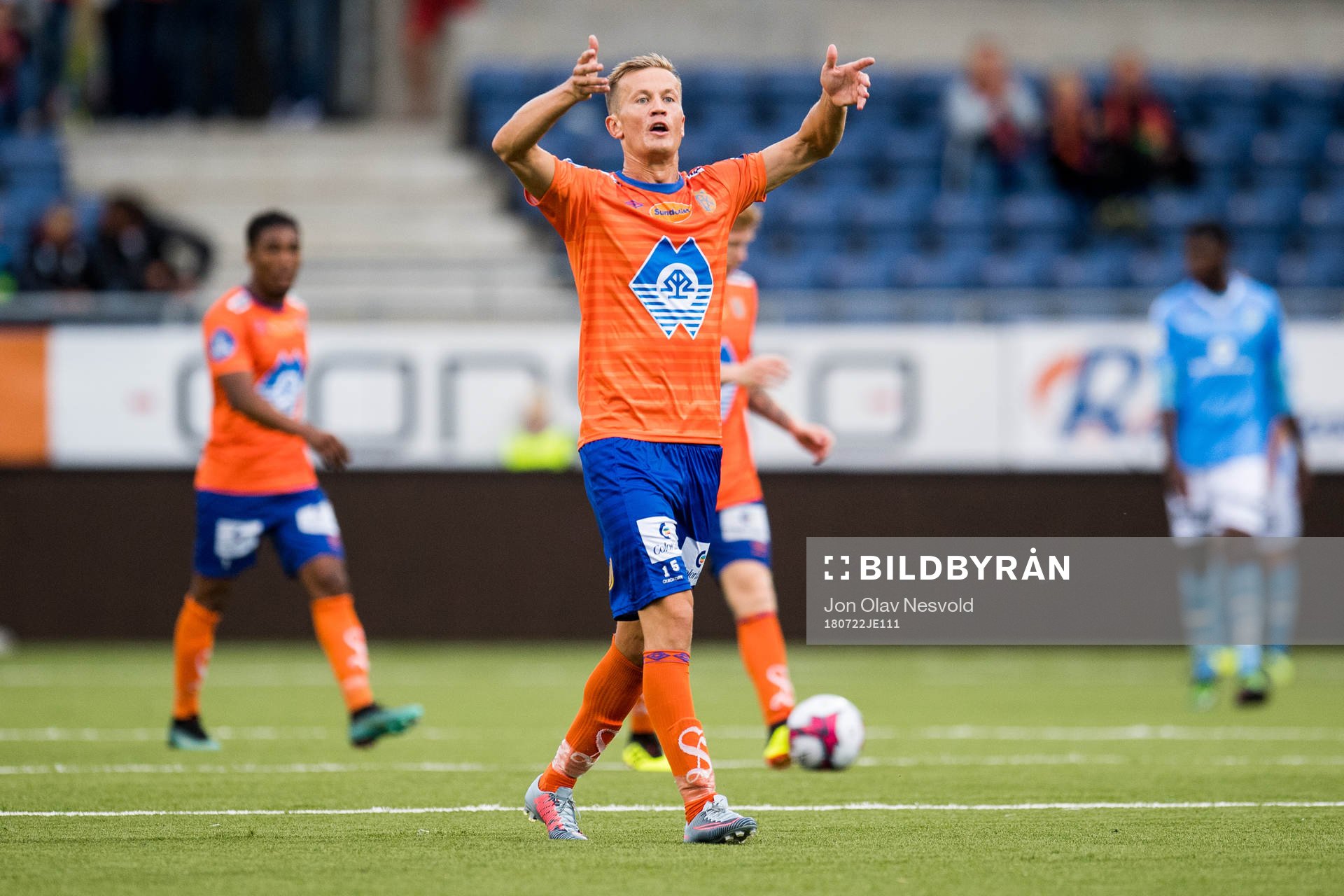 Ståle Steen Sæthre of Aalesund celebrates