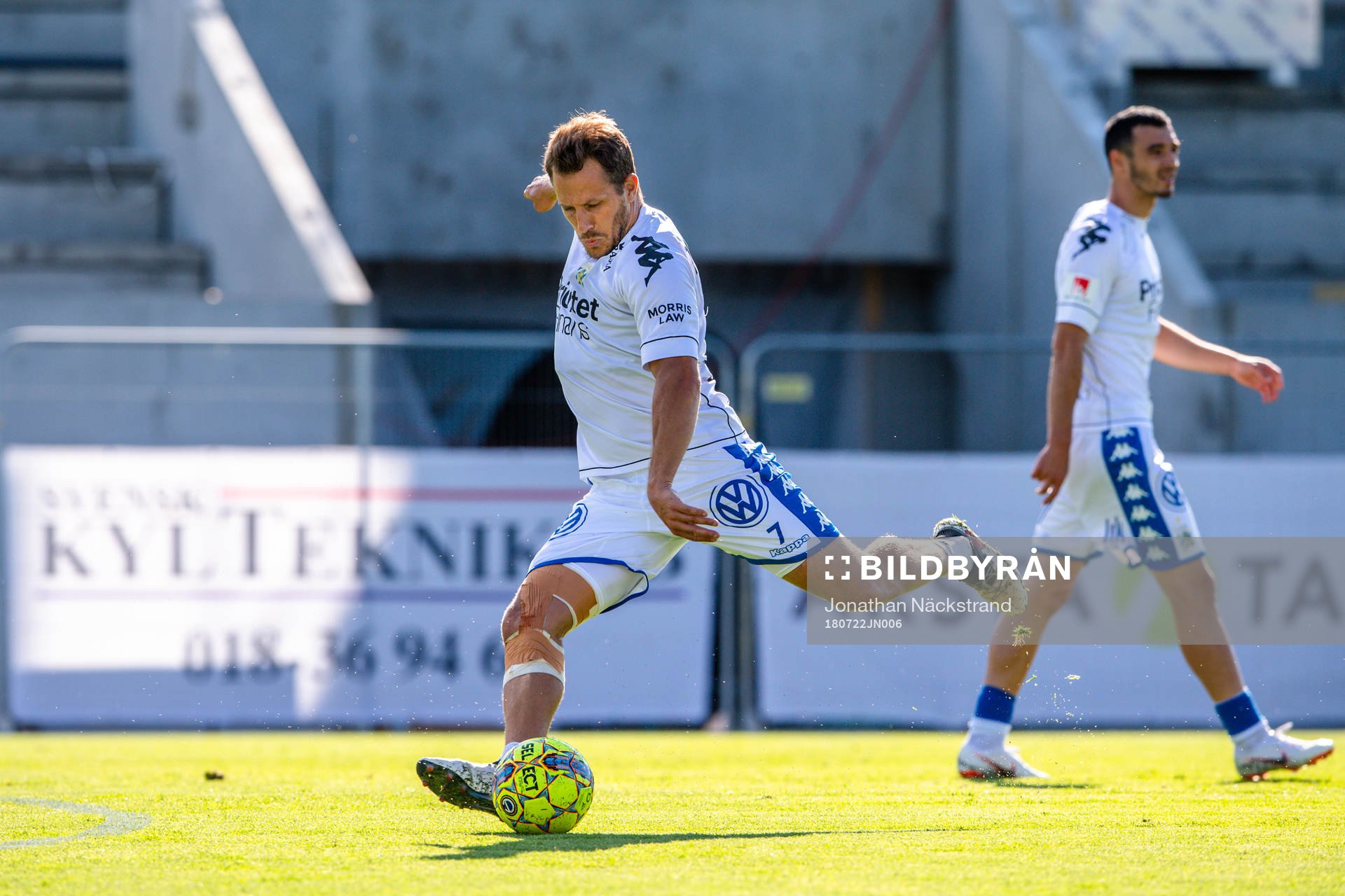 IFK Göteborgs Tobias Hysén före fotbollsmatchen i