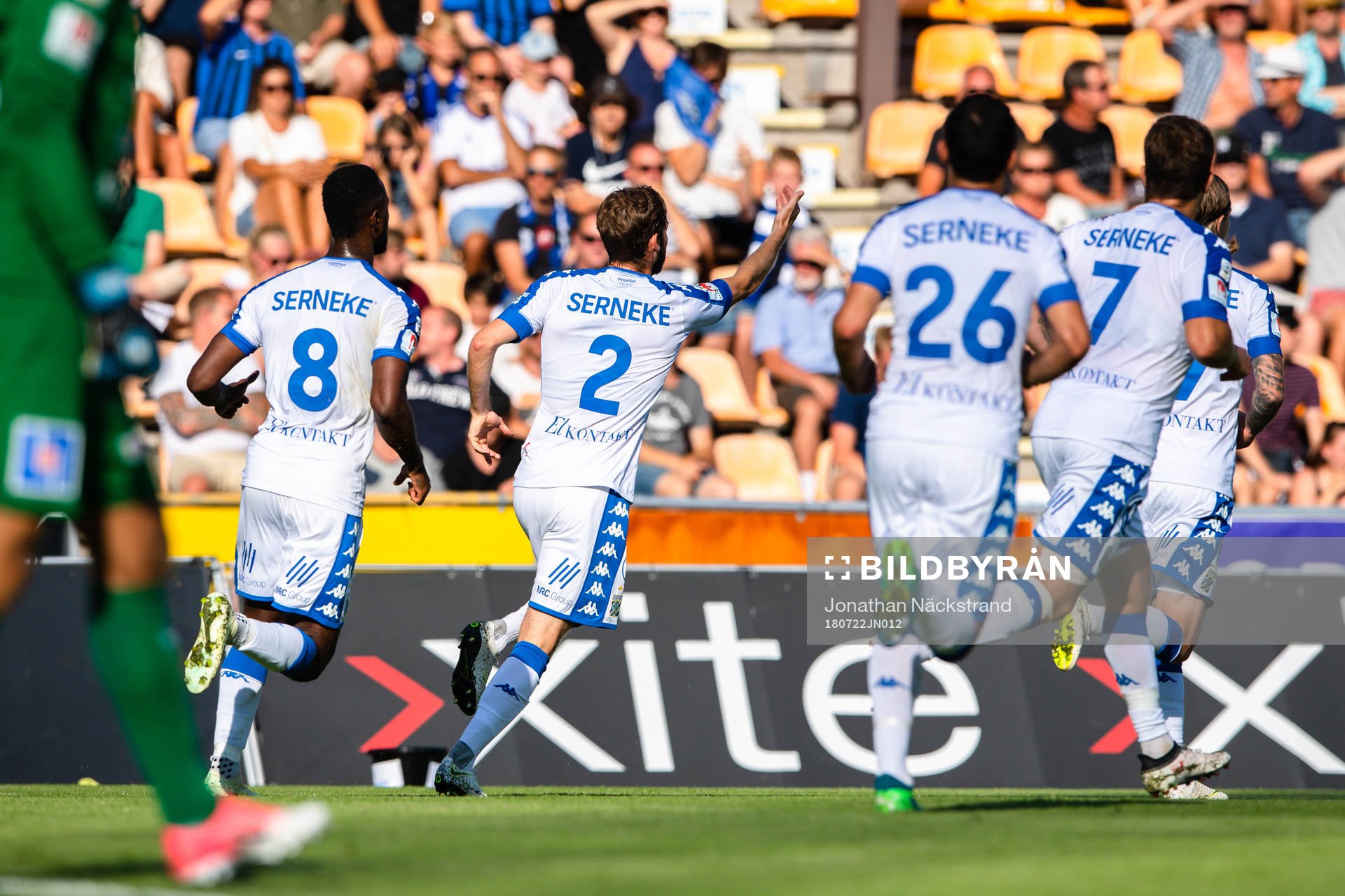 IFK Göteborgs Emil Salomonsson jublar