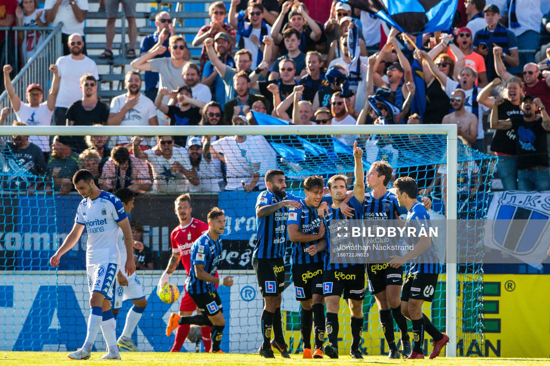 Sirius Jesper Arvidsson jublar
