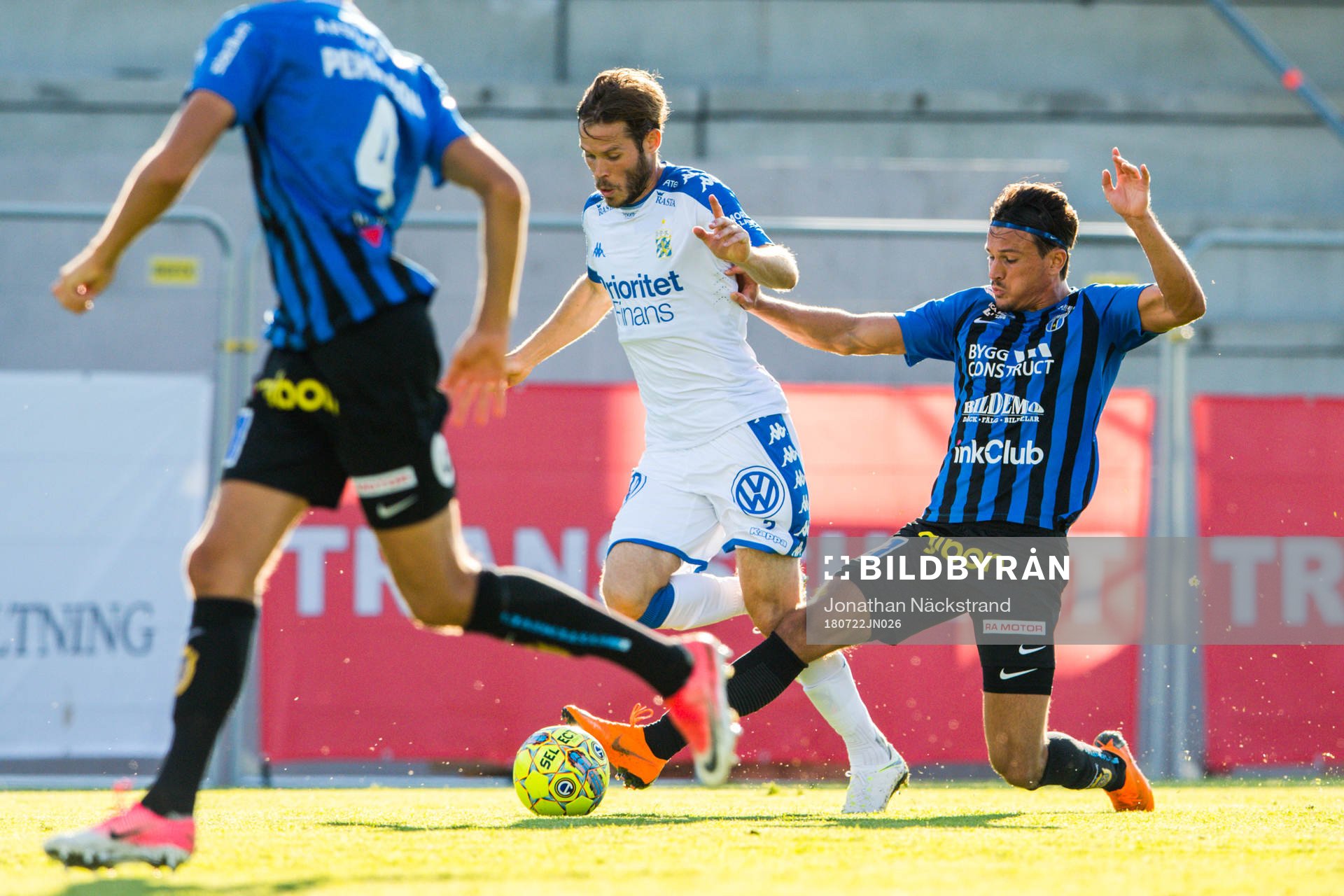 IFK Göteborgs Emil Salomonsson och Sirius Stefano Vecchia