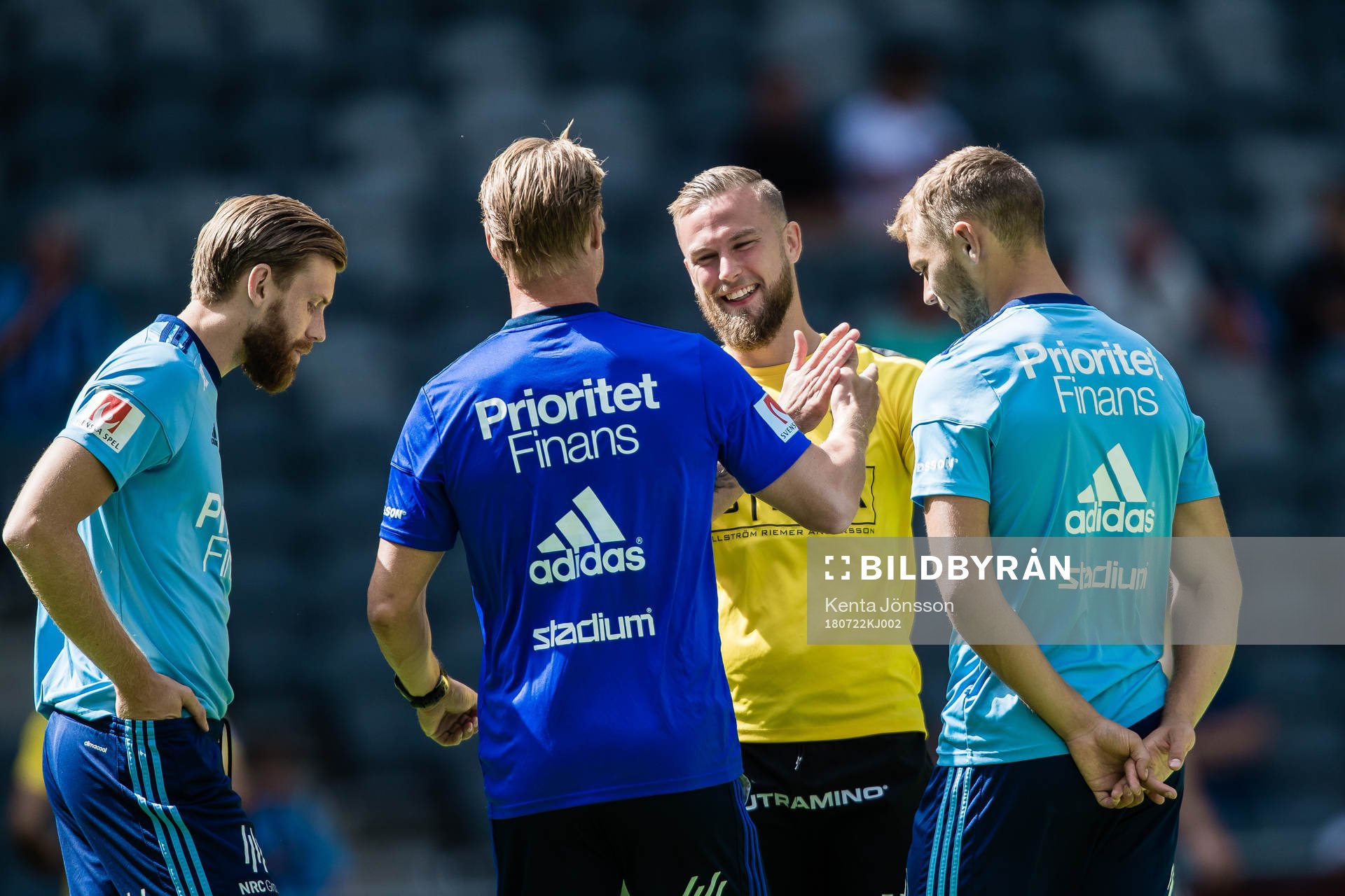 Häckens Alexander Faltsetas med Djurgårdens Niklas
