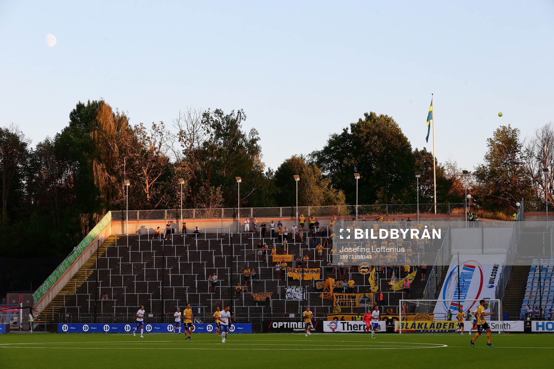 under fotbollsmatchen i Allsvenskan mellan Norrköping och