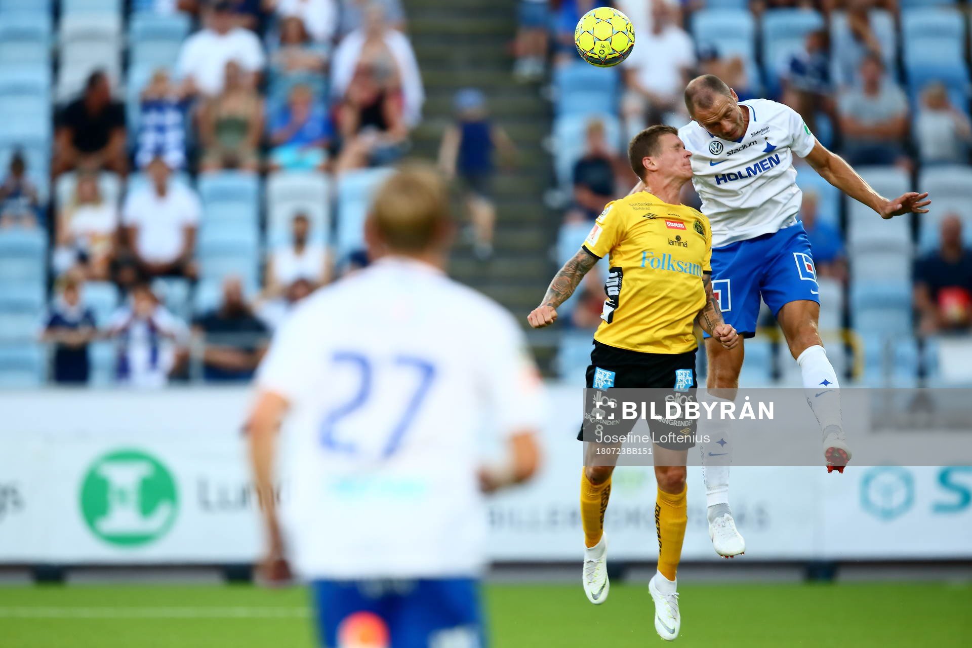 Elfsborgs Samuel Holmén och Norrköpings Jón Gudni