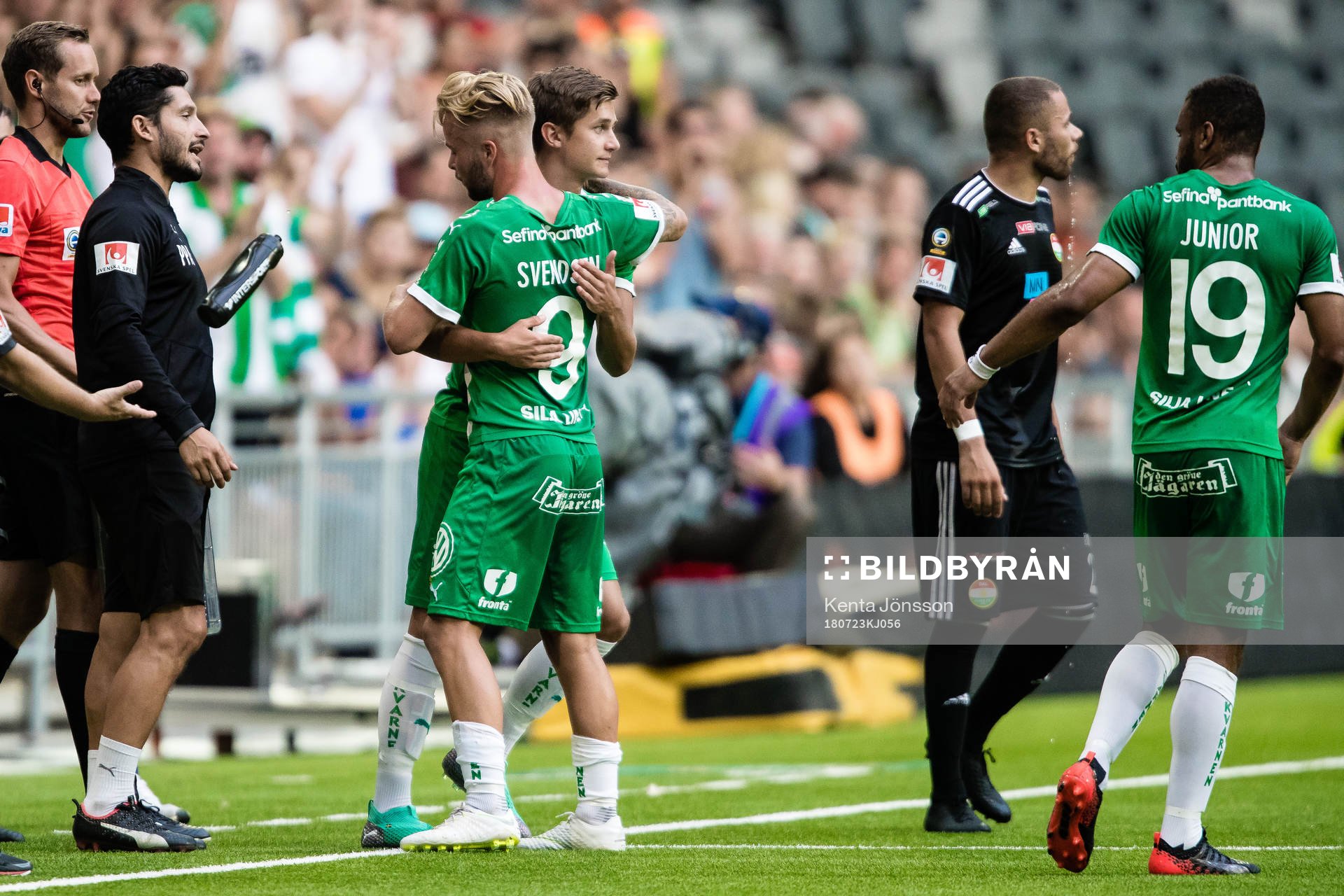 Hammarbys Sander Svendsen byts ut mot Leo Bengtsson