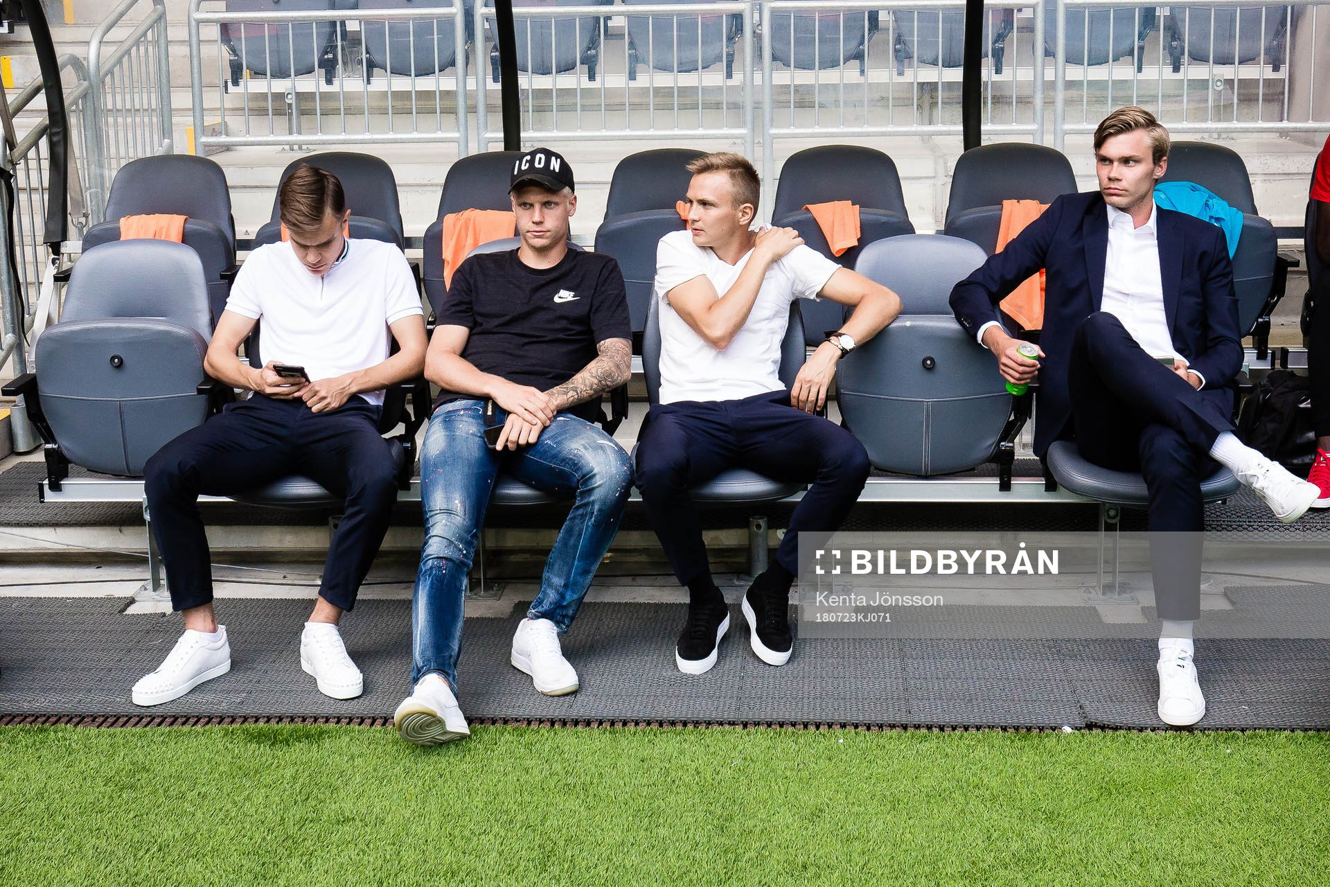 Hammarbys Dusan Jajic (v) , André Österholm , Oscar