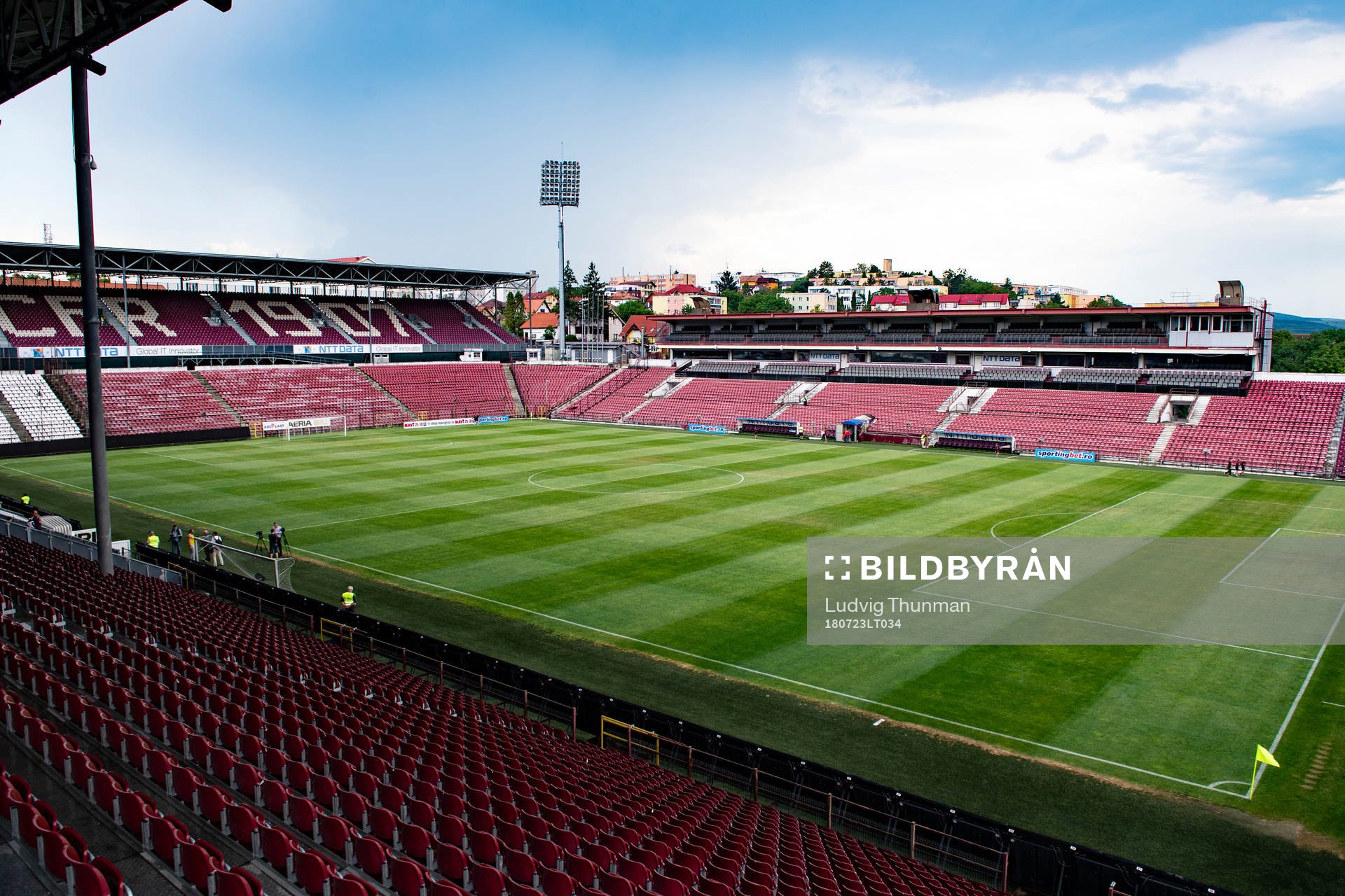 General view of Stadionul Dr. Constantin Radulescu