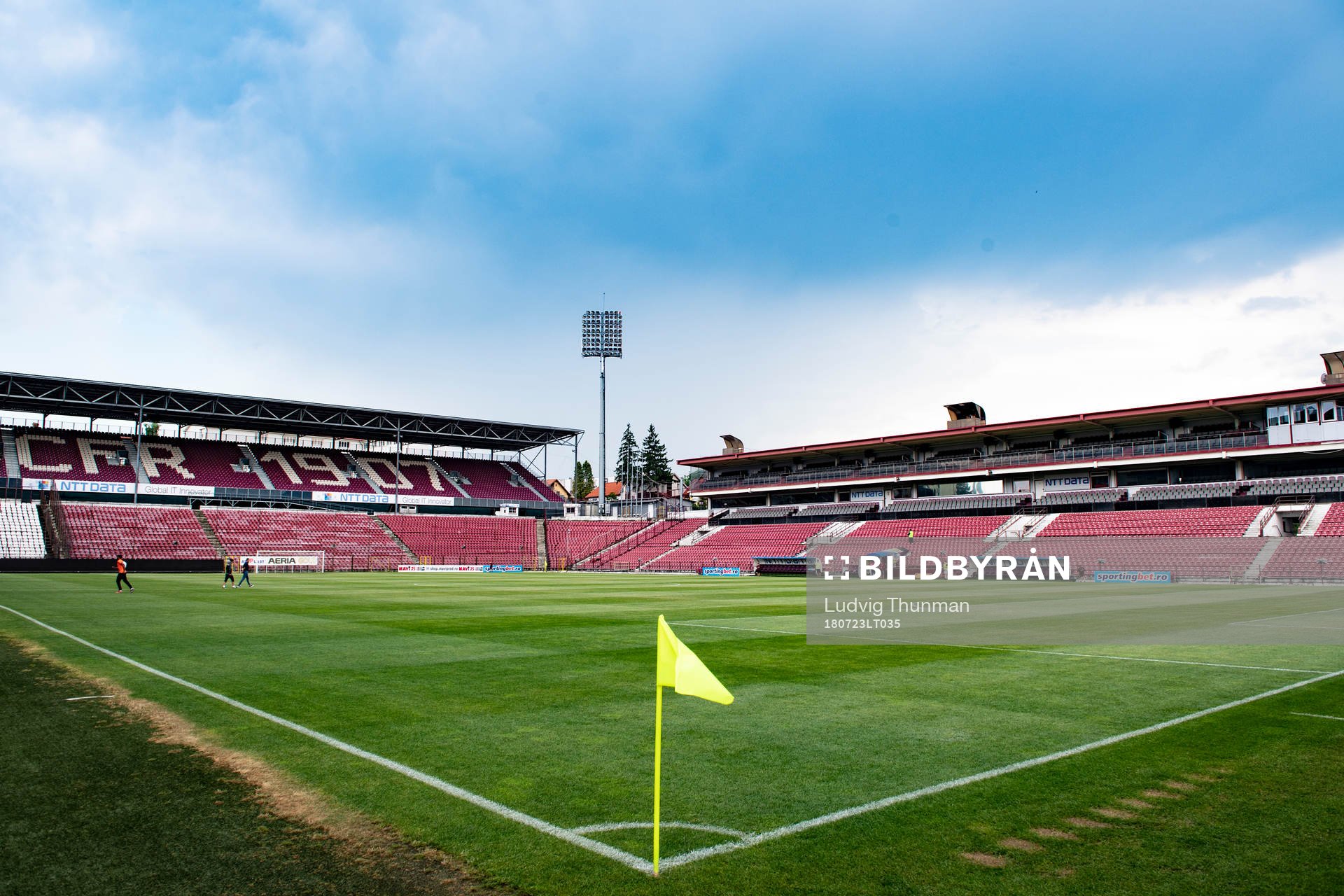 General view of Stadionul Dr. Constantin Radulescu