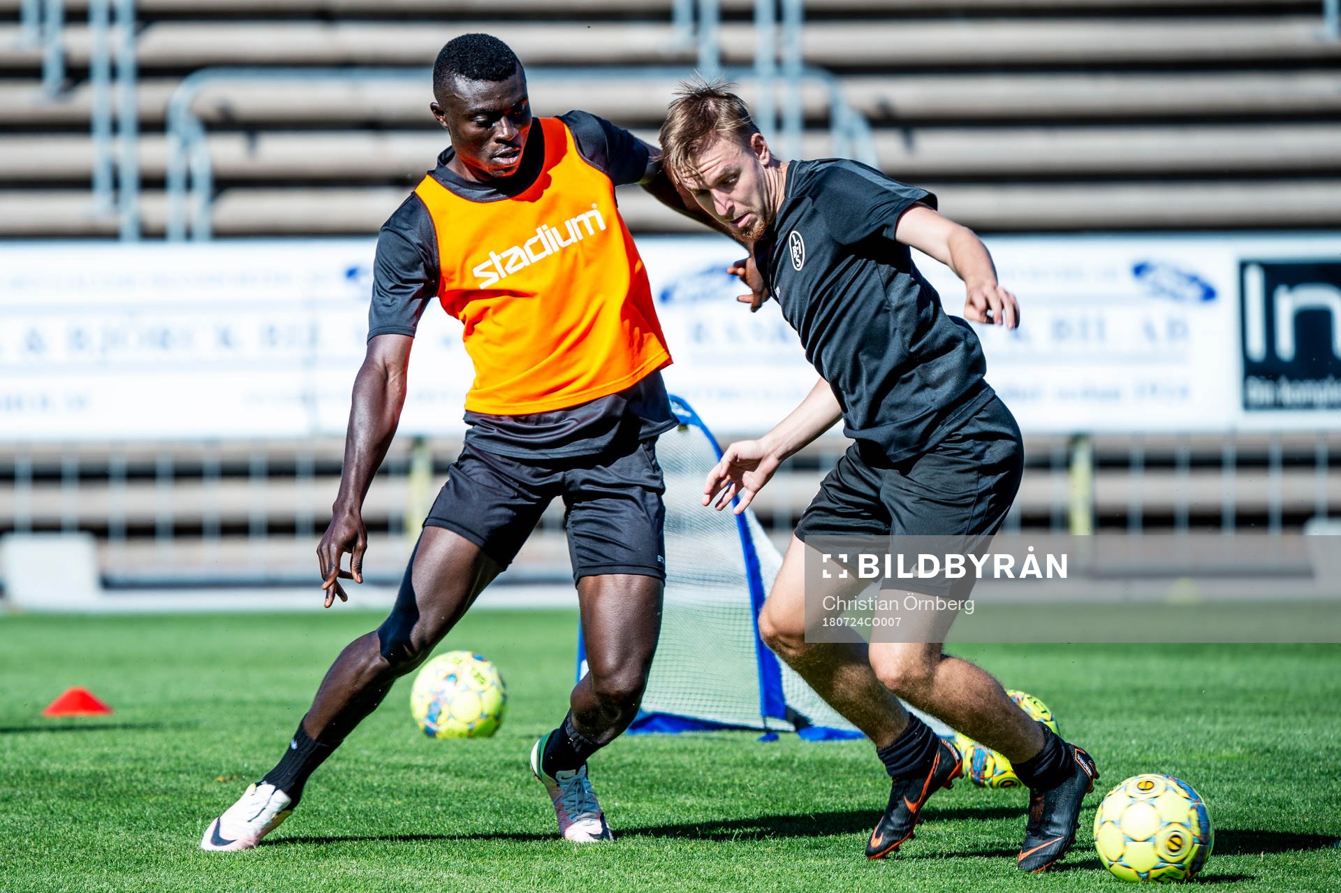 Emmanuel Okine och Melvin Frithzell