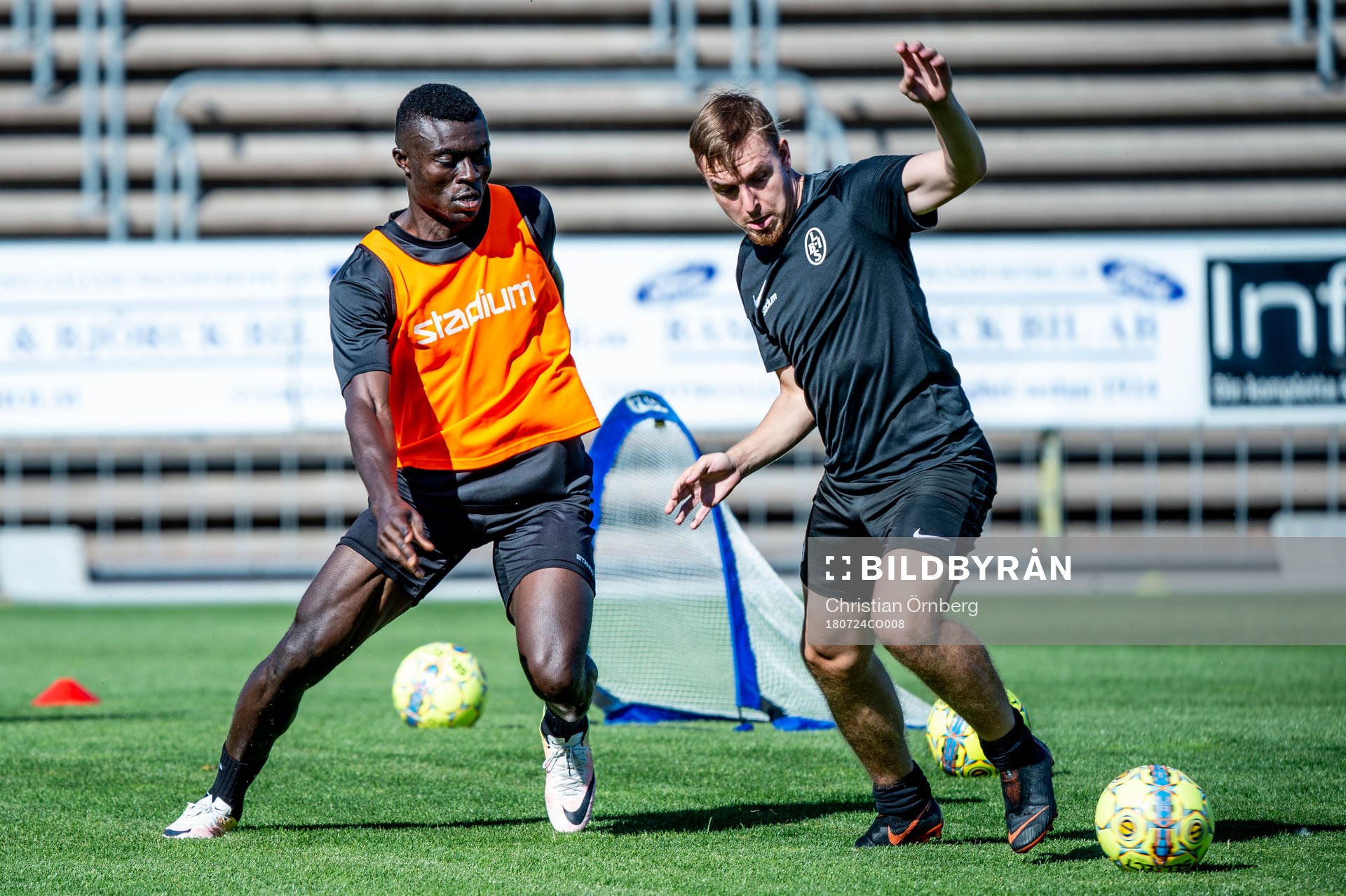 Emmanuel Okine och Melvin Frithzell
