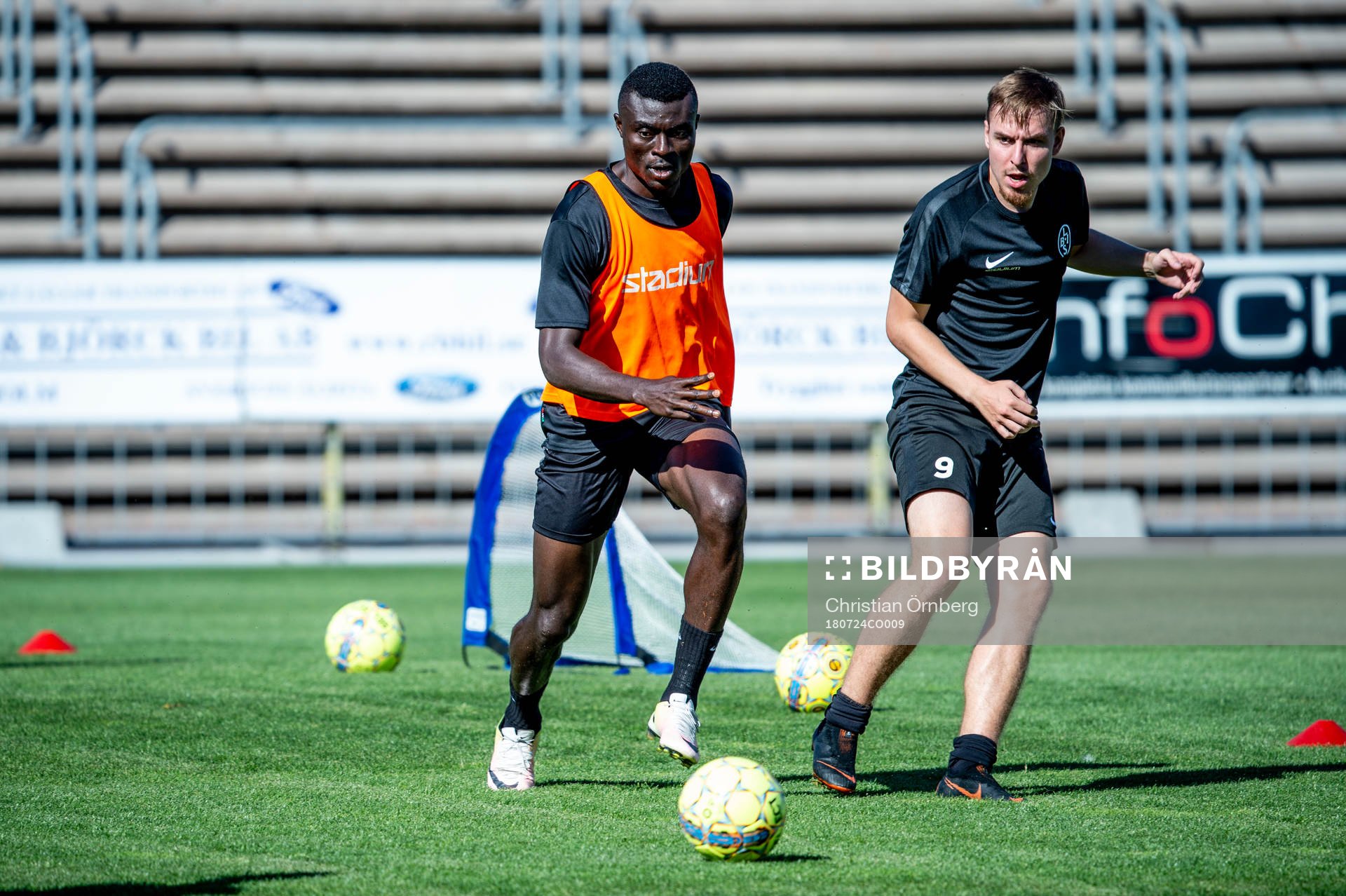 Emmanuel Okine och Melvin Frithzell