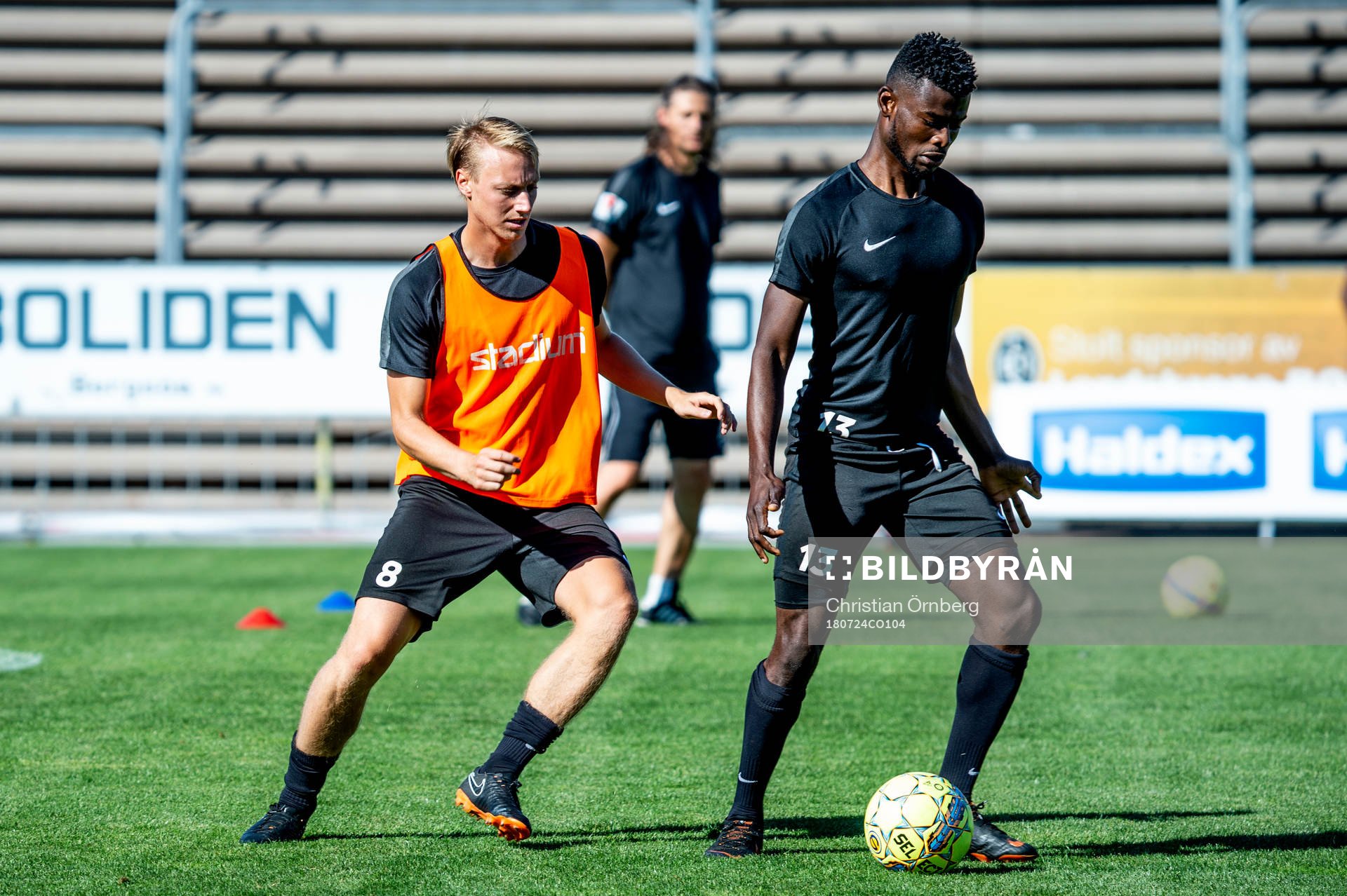 Måns Ekvall och John Ebere Ekeh
