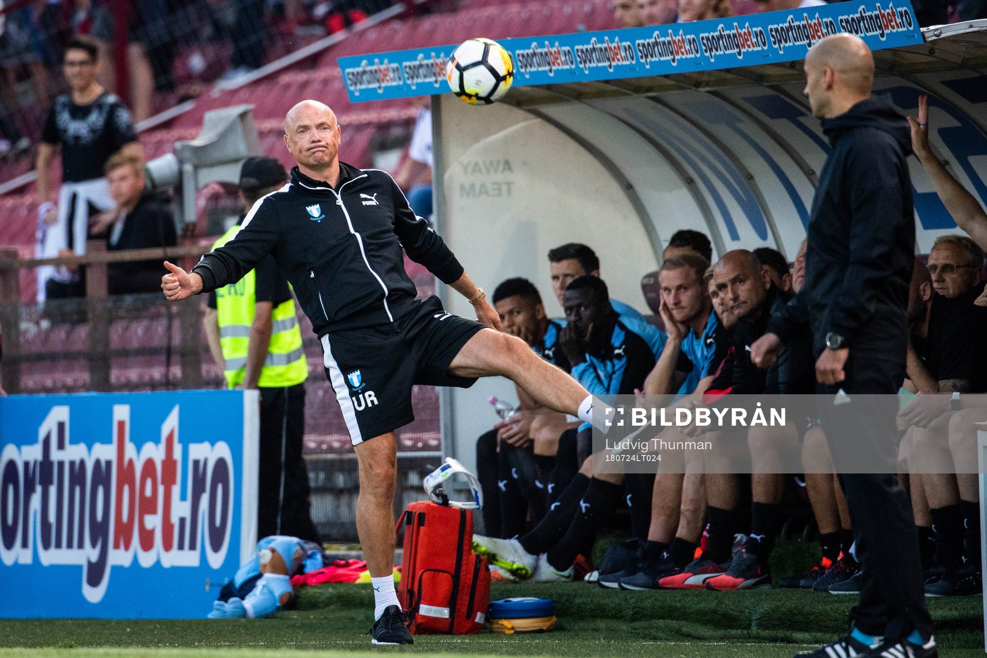 Head coach Uwe Rösler of Malmö FF