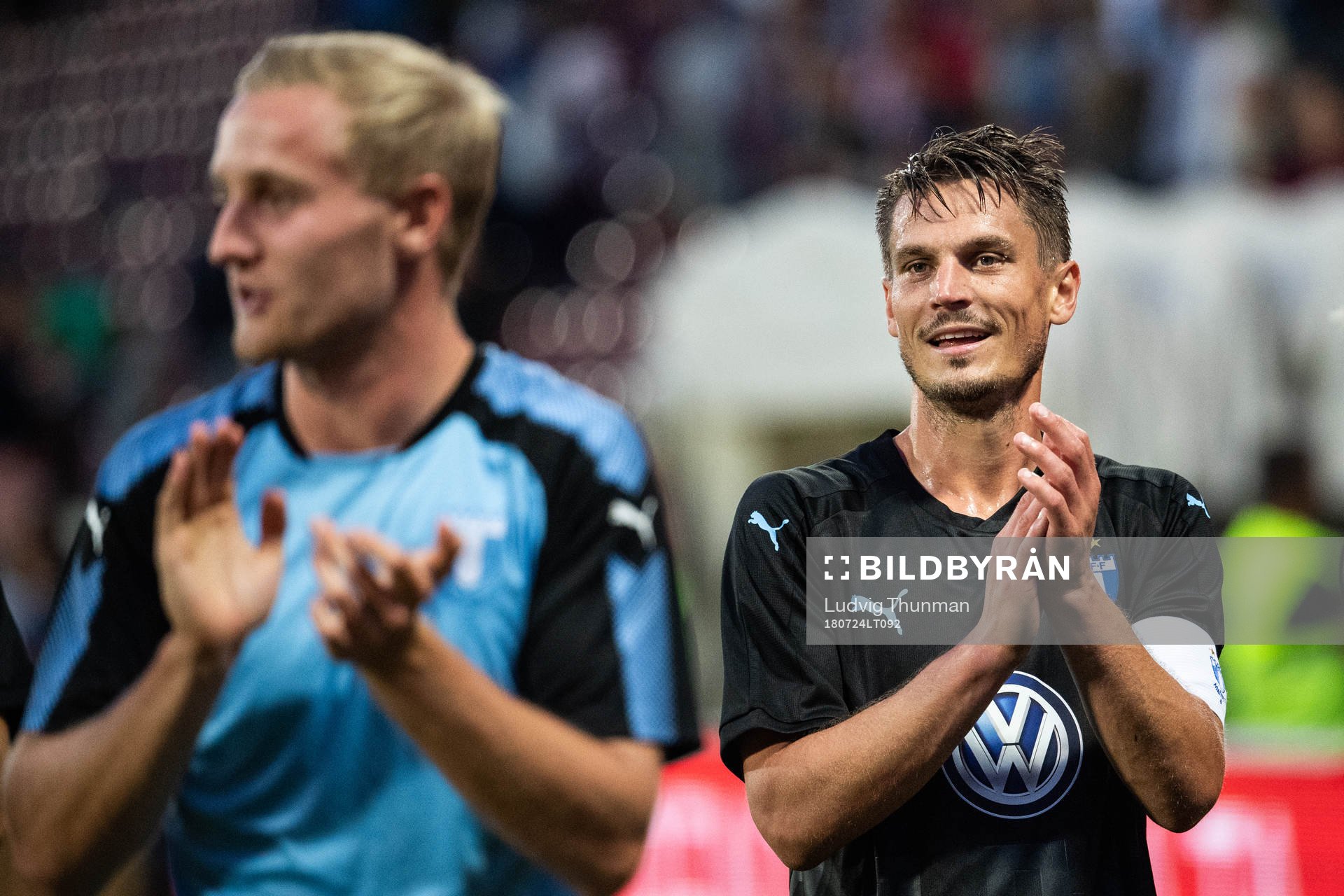 Markus Rosenberg of Malmö FF celebrate