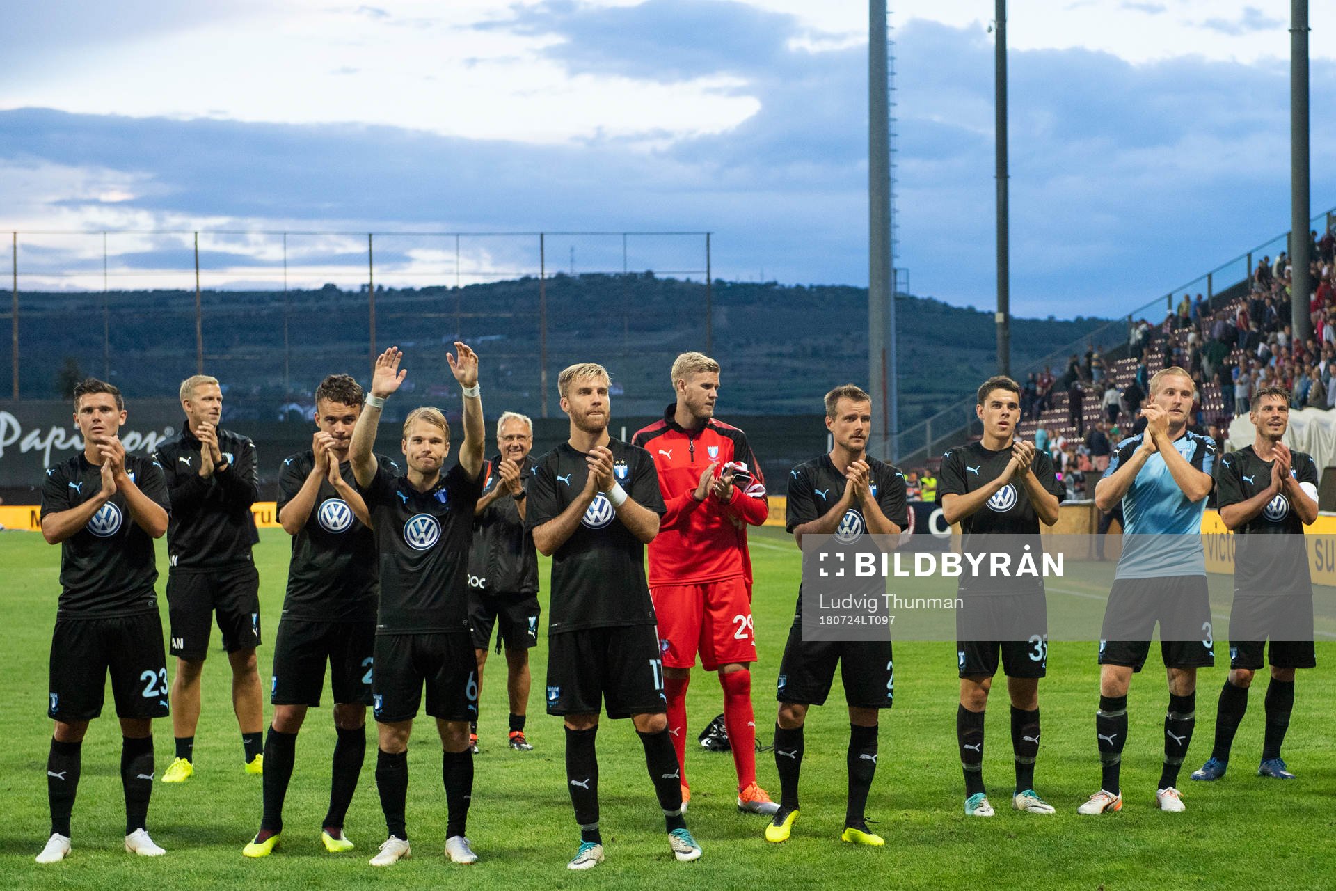 Player of Malmö FF celebrate