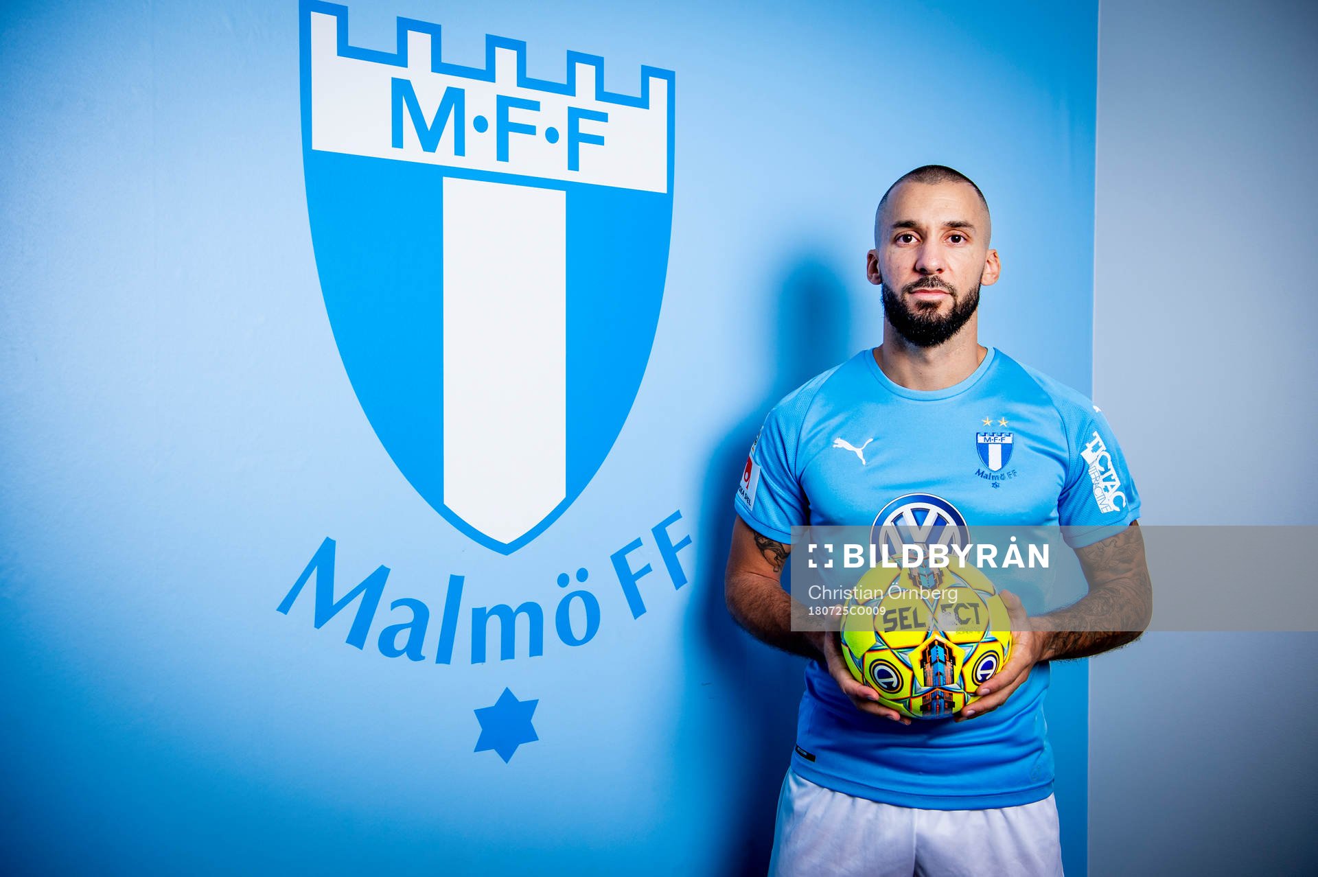 Malmö FF presenterar Guillermo Molins som ny spelare